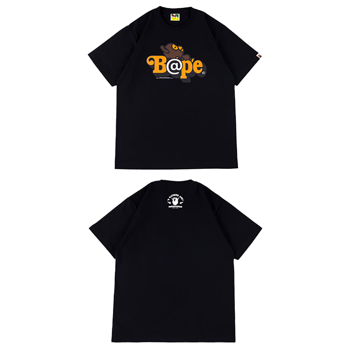 BE@RTEE BAPE(R)-BE@R ON BAPE(R) (BLACK)