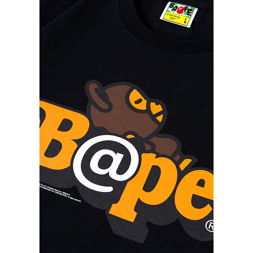BE@RTEE BAPE(R)-BE@R ON BAPE(R) (BLACK)_1