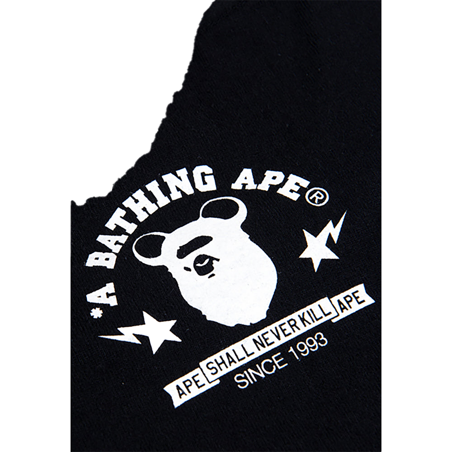 BE@RTEE BAPE(R)-BE@R ON BAPE(R) (BLACK)