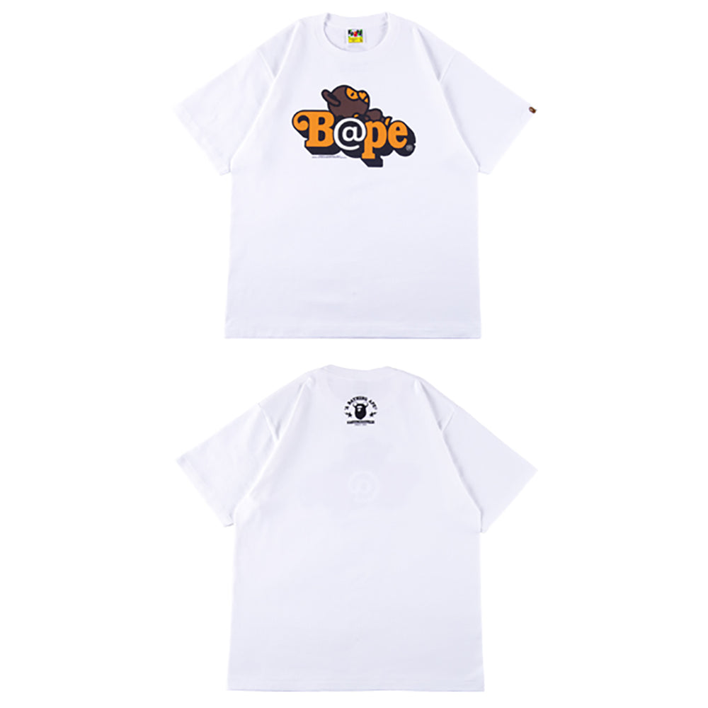 BE@RTEE BAPE(R)-BE@R ON BAPE(R) (WHITE)_0