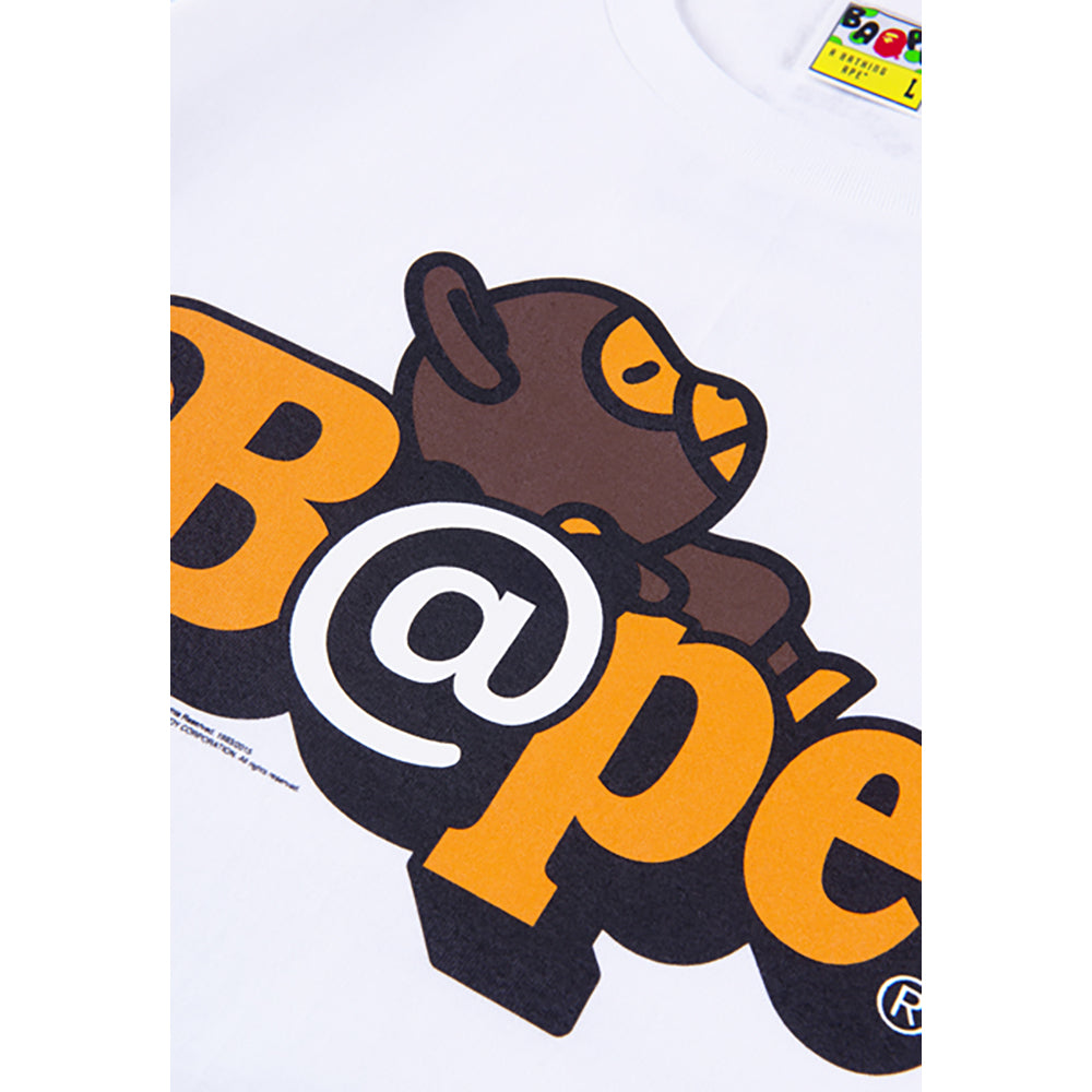 BE@RTEE BAPE(R)-BE@R ON BAPE(R) (WHITE)_1