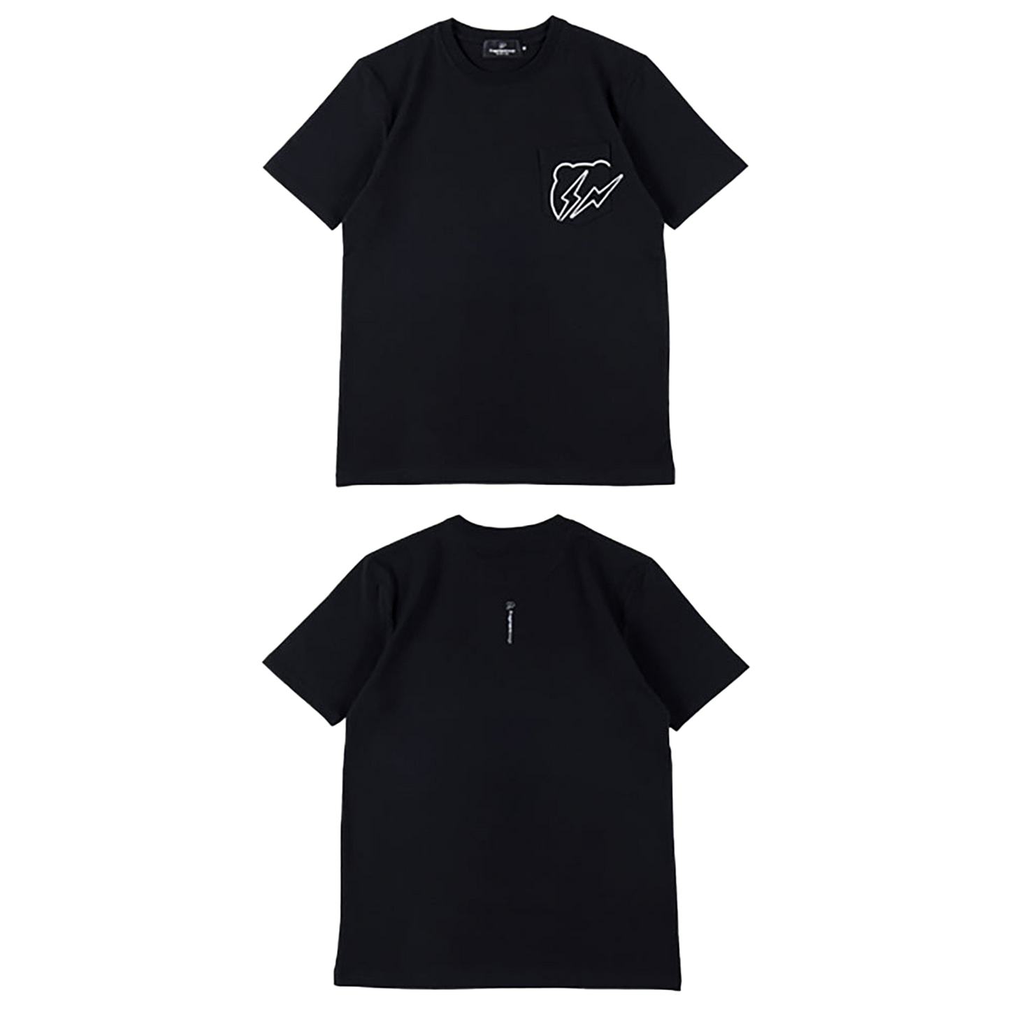 BE@RTEE fragmentdesign-POCKET (BLACK)
