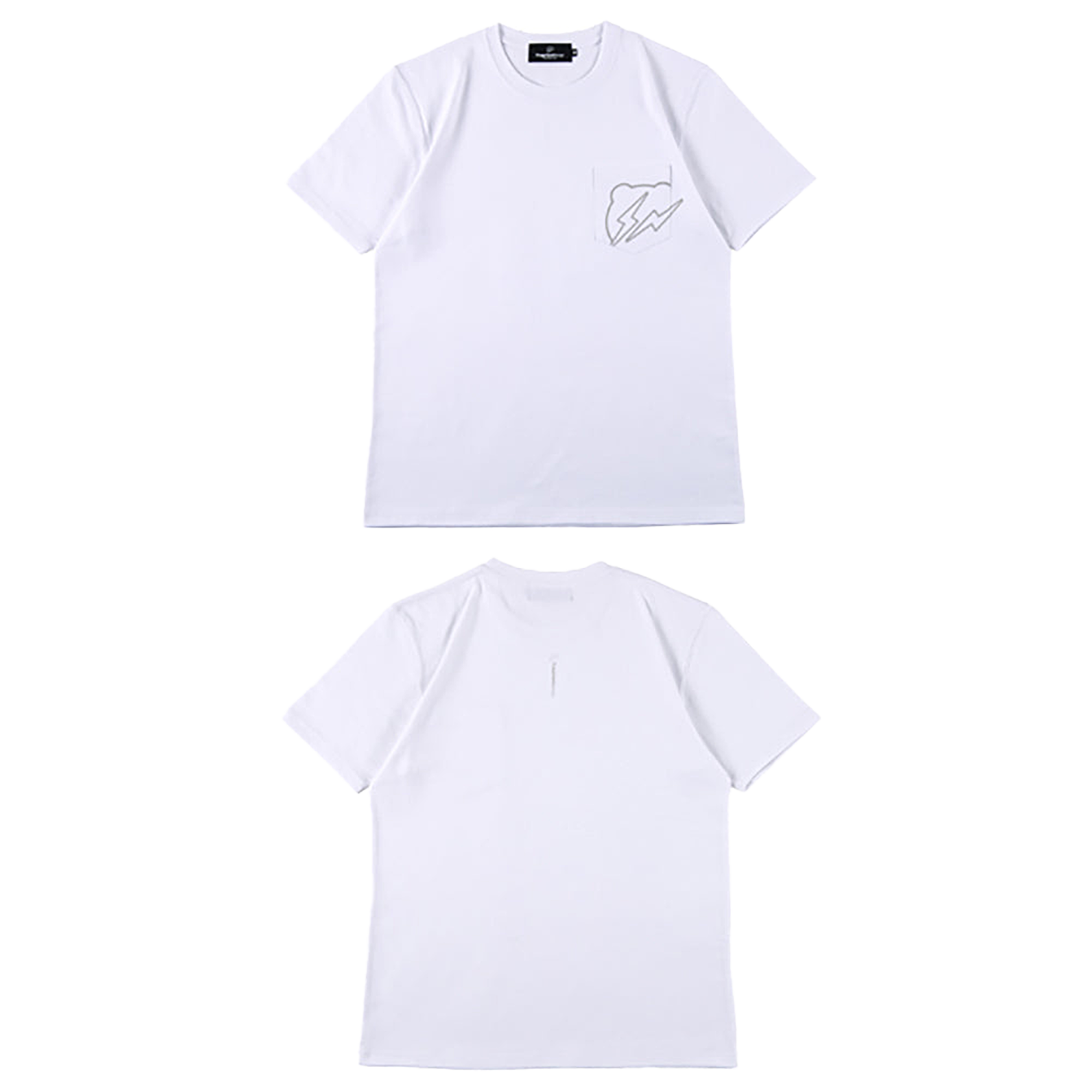 BE@RTEE fragmentdesign-POCKET (WHITE)