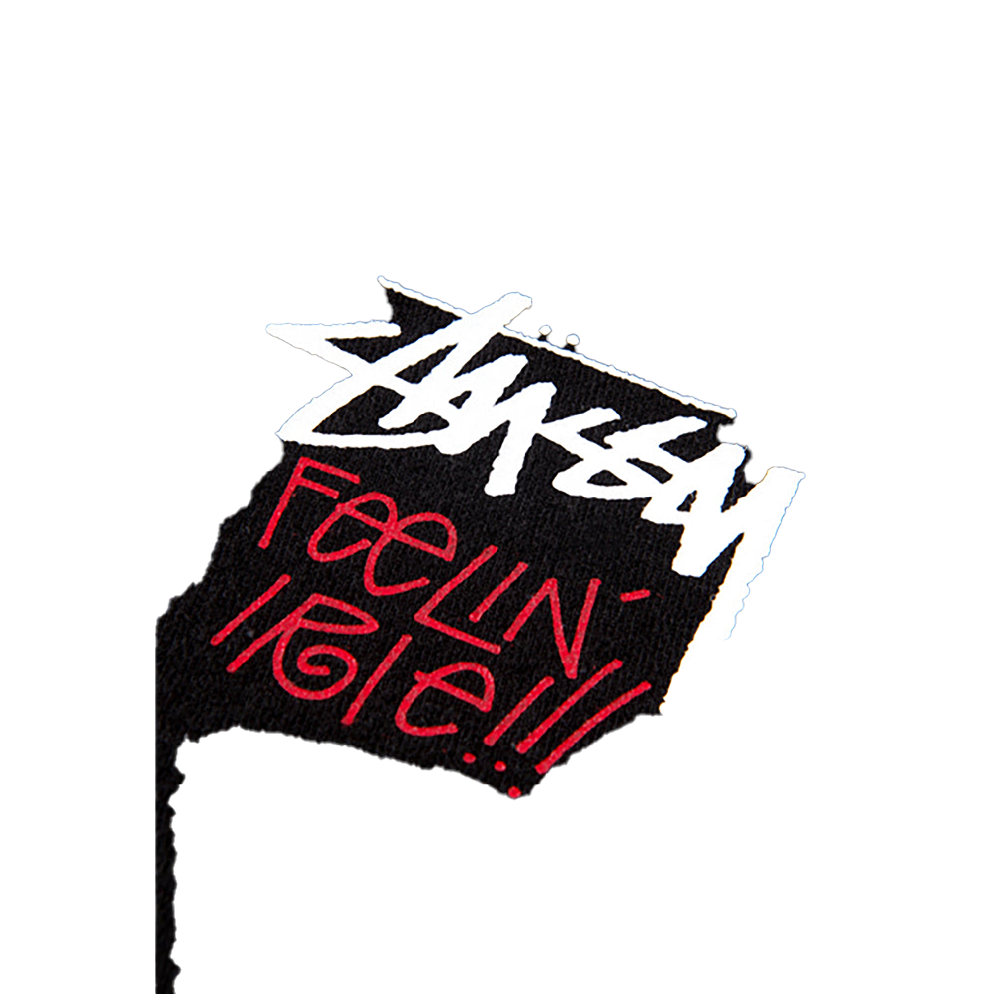 BE@RTEE STUSSY-LION (BLACK)