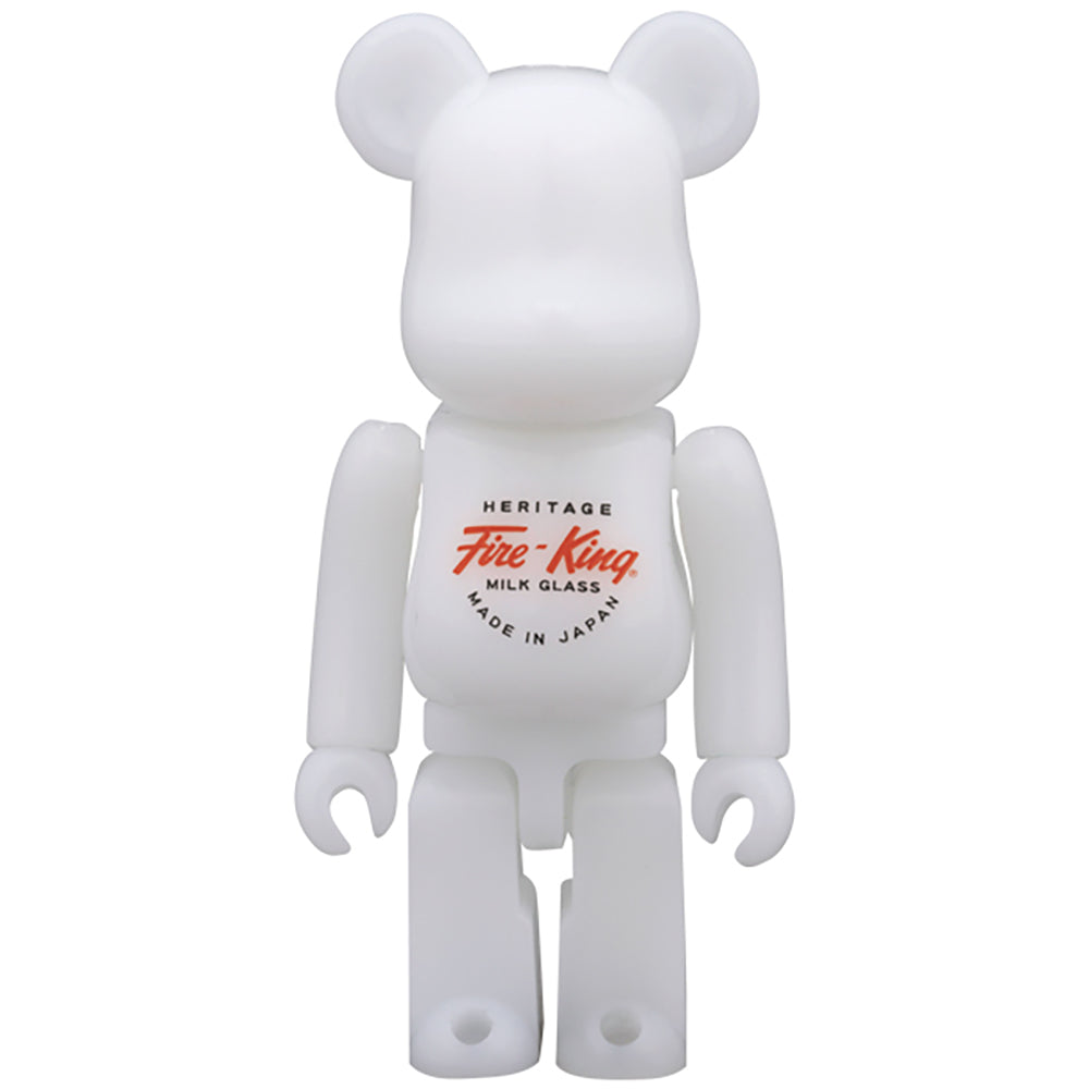 BE@RBRICK Fire-King 100%（WHITE / JADE-ITE）_1