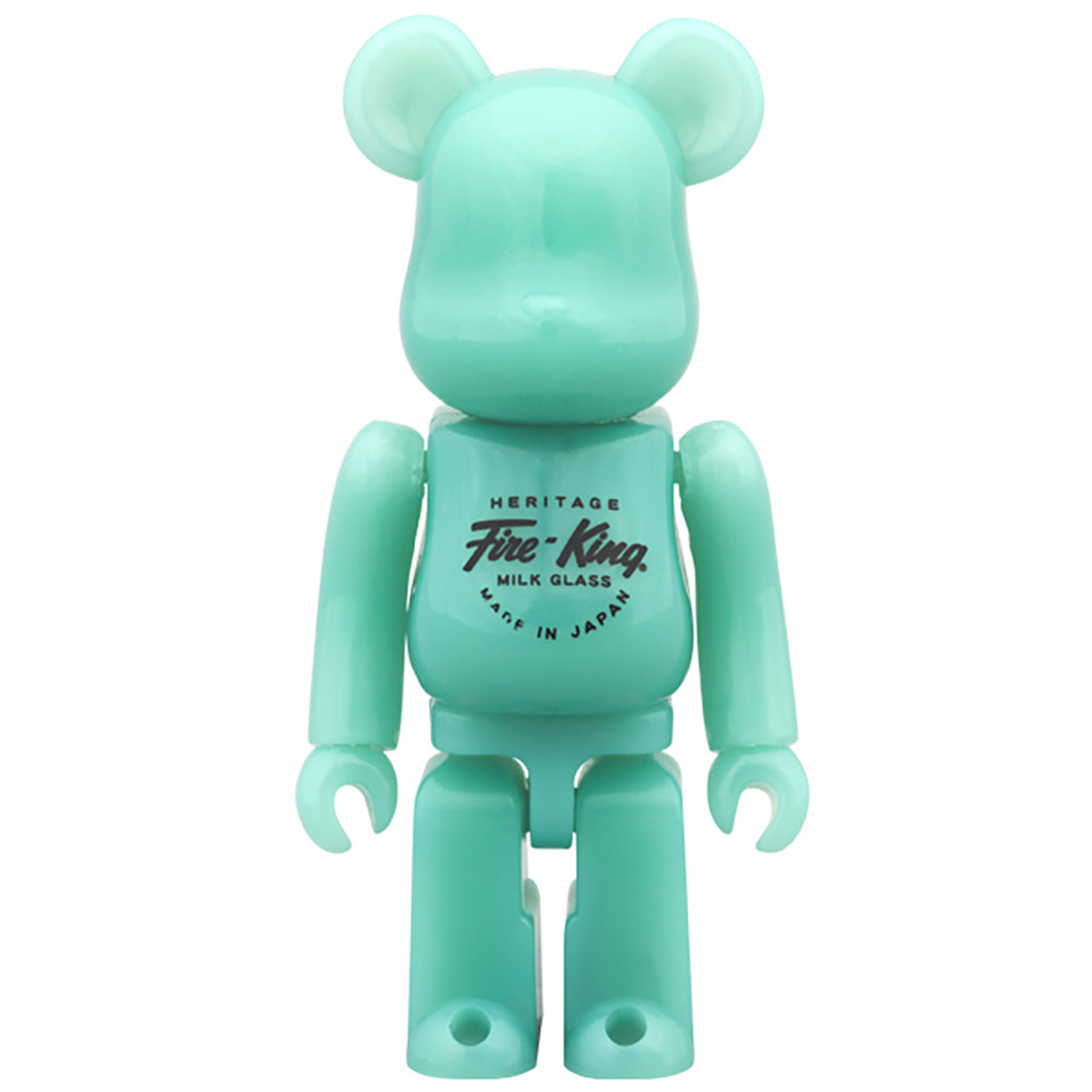 BE@RBRICK Fire-King 100%（WHITE / JADE-ITE）_2