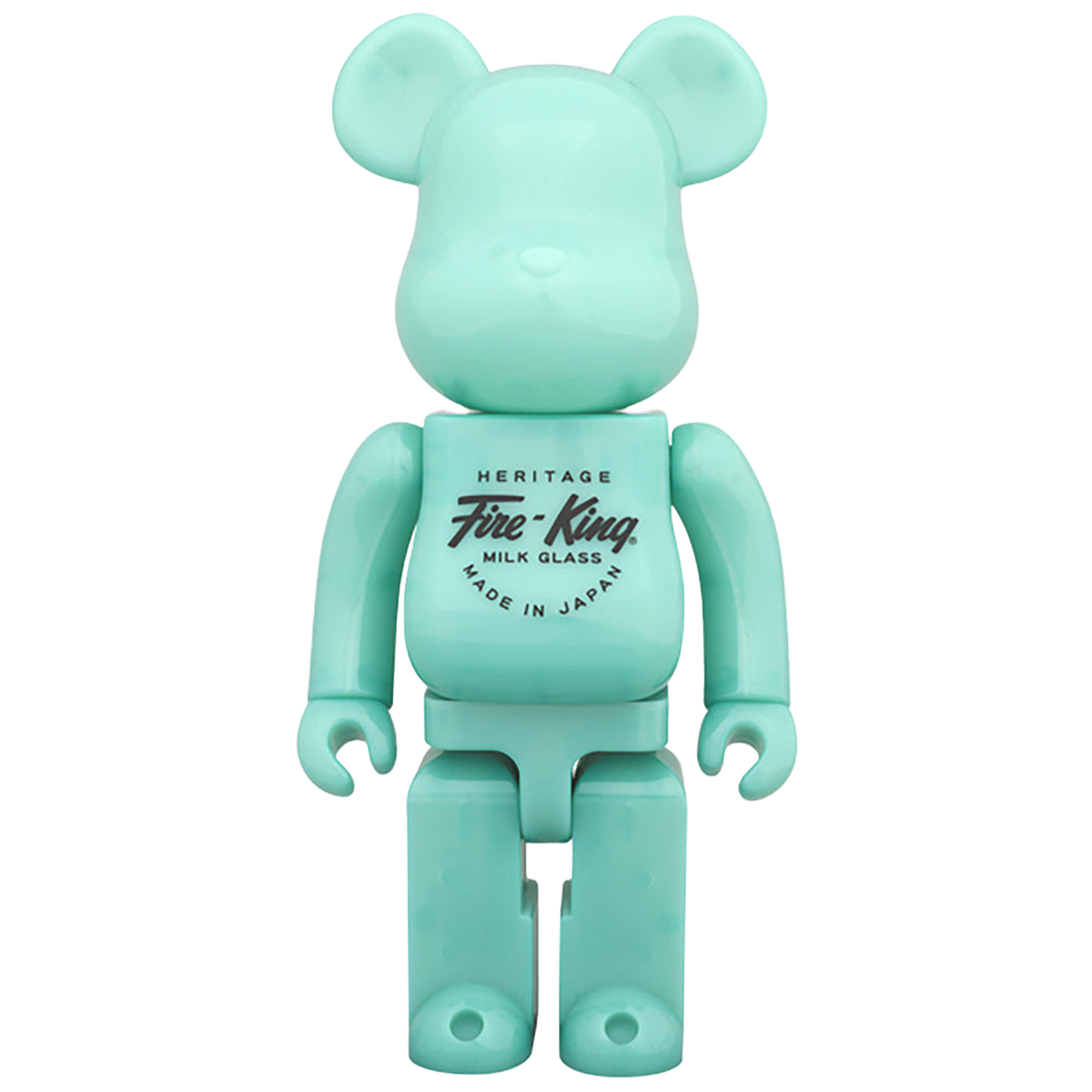 BE@RBRICK Fire-King 400%（WHITE / JADE-ITE）
