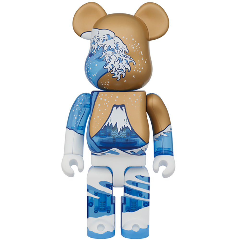 富士山 BE@RBRICK 400%：葛飾北斎筆 冨嶽三十六景 神奈川沖浪裏 
_0