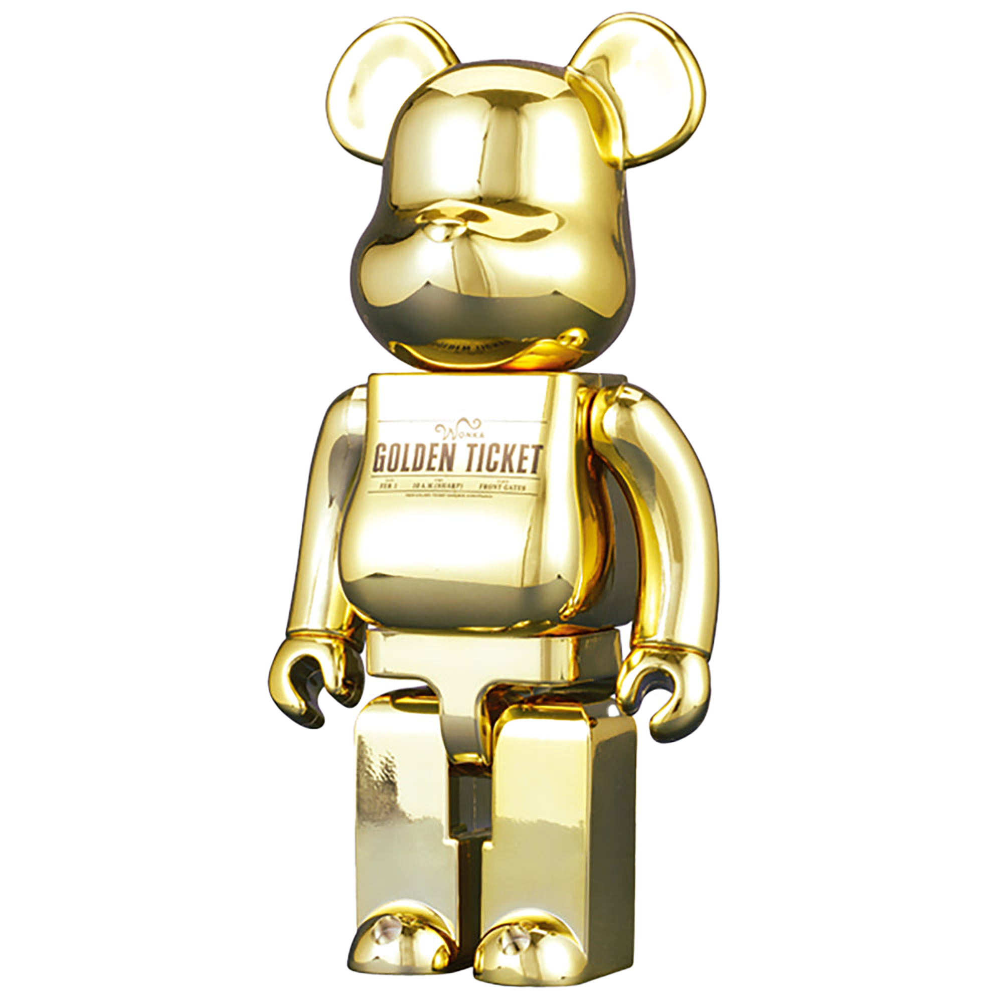 400％ GOLDEN TICKET BE@RBRICK