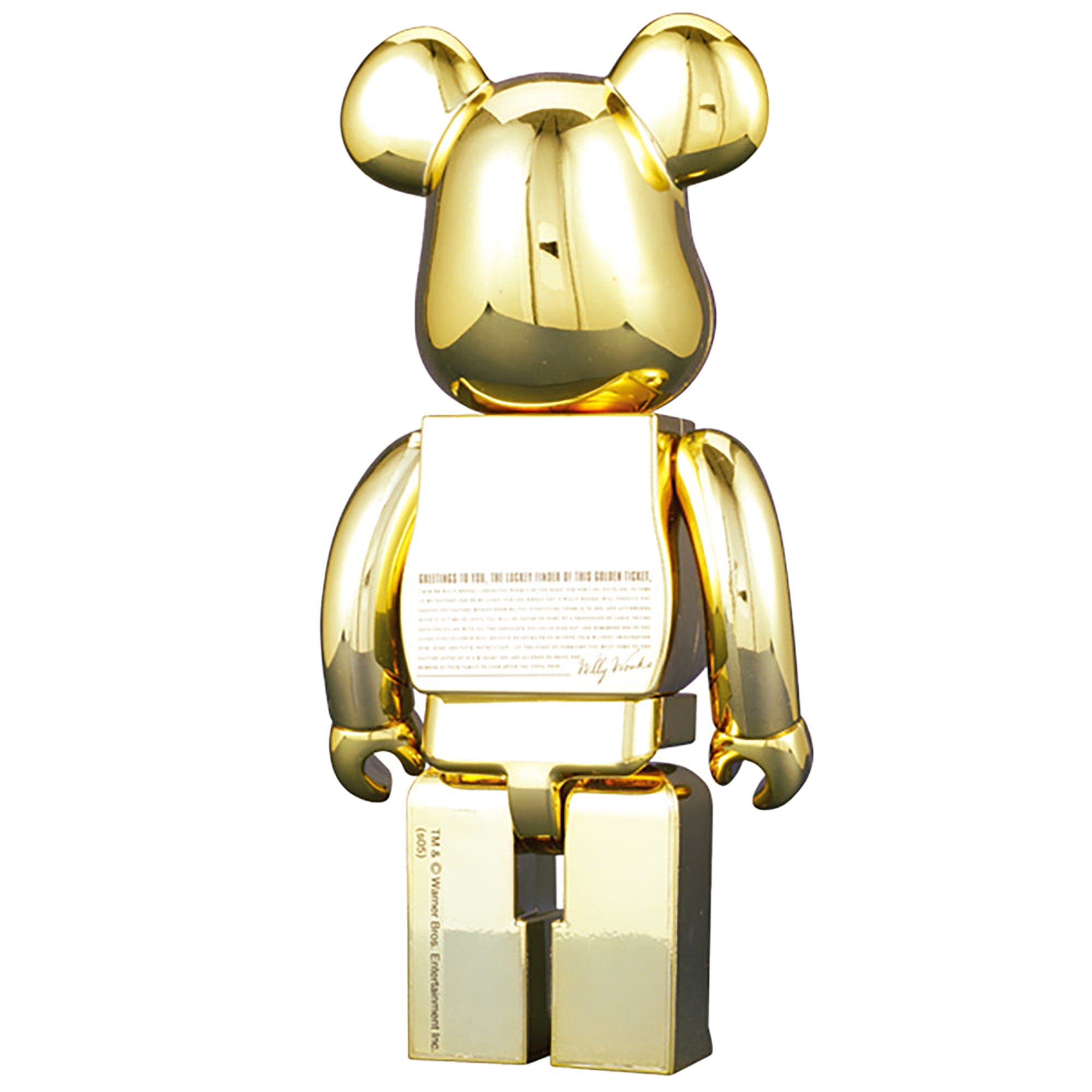 400％ GOLDEN TICKET BE@RBRICK