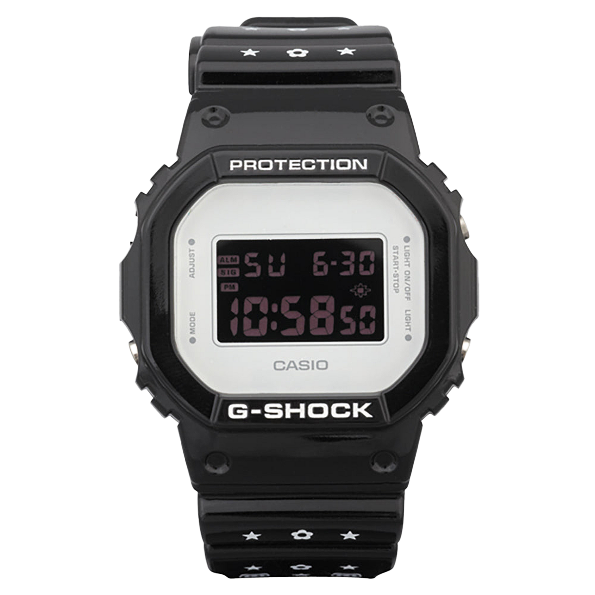 レア☆g-shock medicom toyコラボレーションモデル G-SHOCK MEDICOM TOY コラボレーションモデル DW-5600MT-1JR | MEDICOM