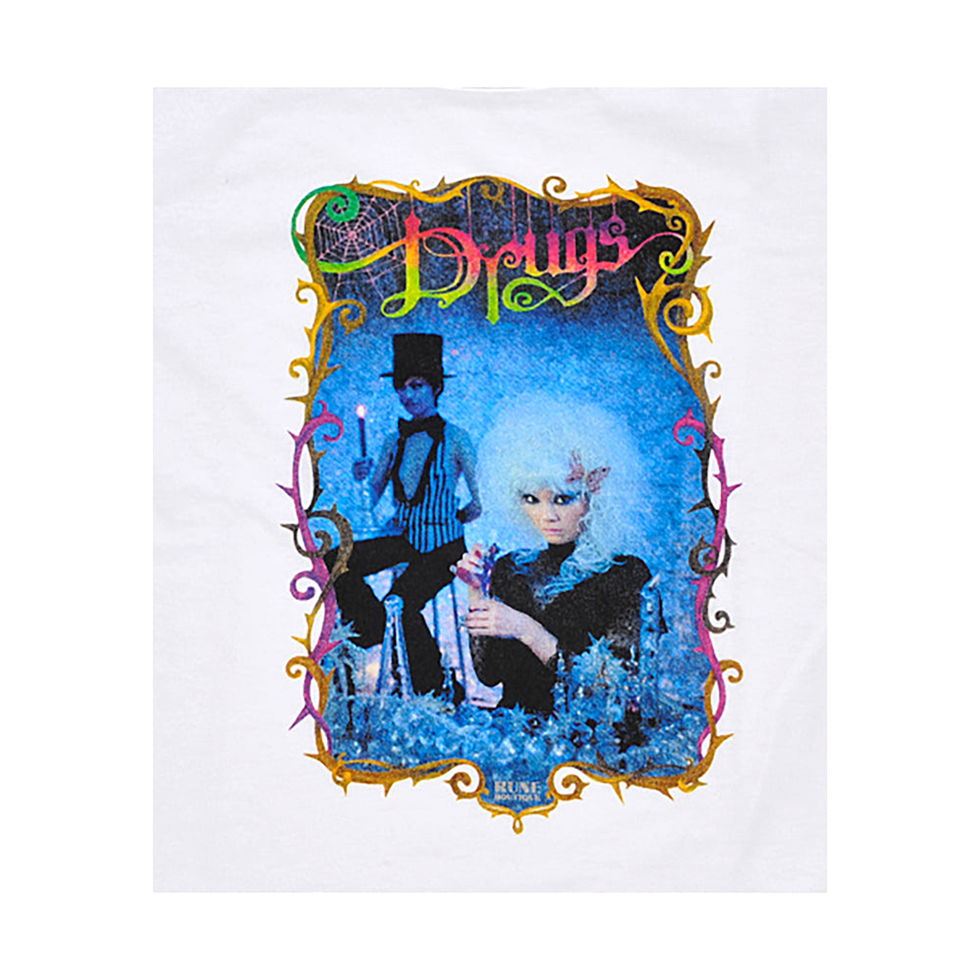 RUNE BOUTIQUE フォトTシャツ DRUGS
