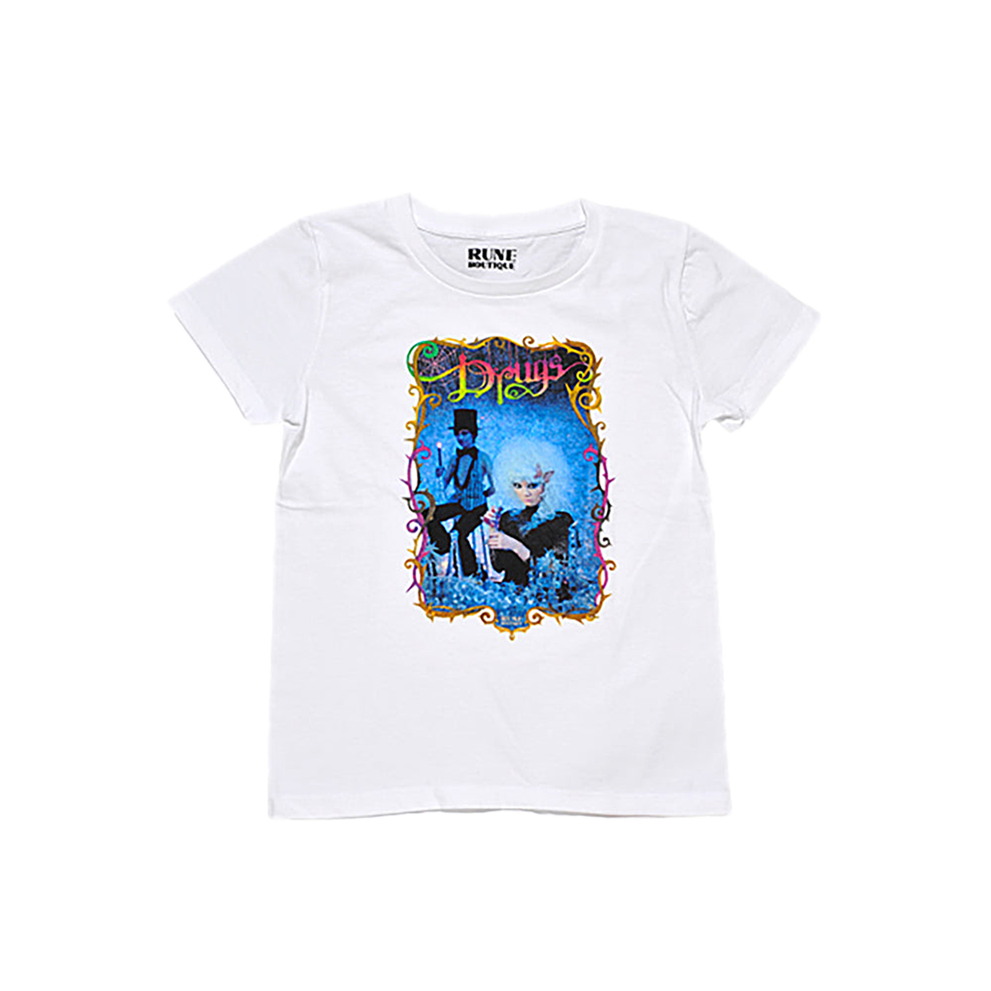 RUNE BOUTIQUE フォトTシャツ DRUGS
