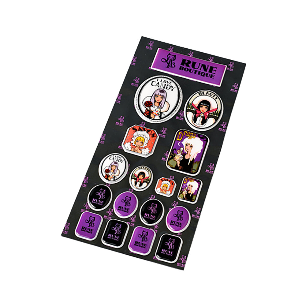 RUNE BOUTIQUE プクプクステッカー_0