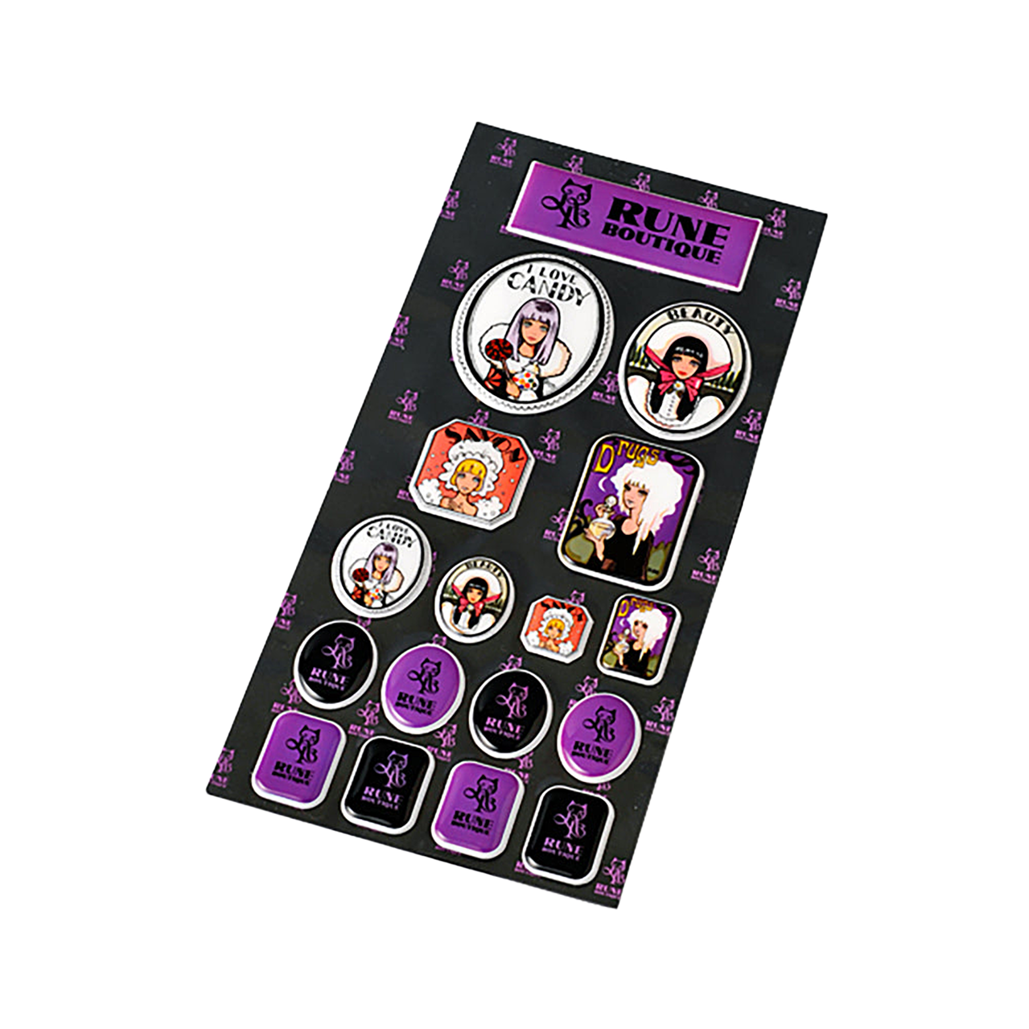 RUNE BOUTIQUE プクプクステッカー
