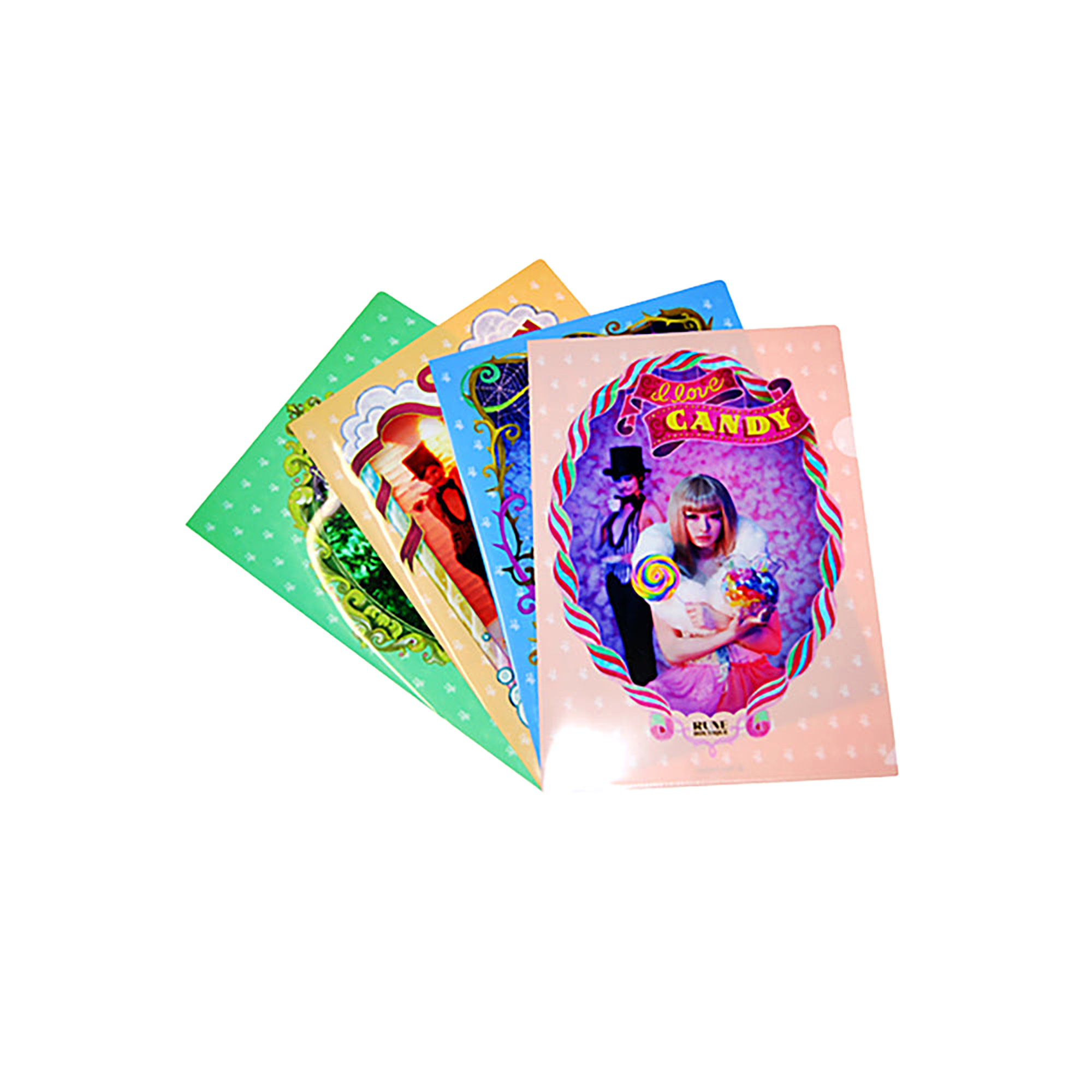 RUNE BOUTIQUE クリアファイル4枚セット