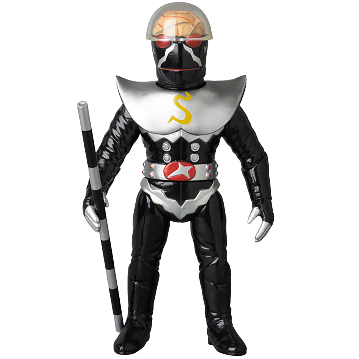 東映レトロソフビコレクション キカイダー01シルバーハカイダー シルバーハカイダー（キカイダー01より） | MEDICOM TOY OFFICIAL STORE