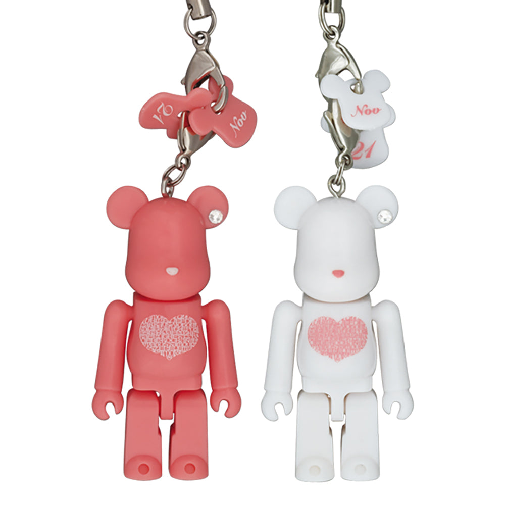 Happy BE@RBRICK INTERNATIONAL LOVE HEART（ピンク／ホワイト）_0