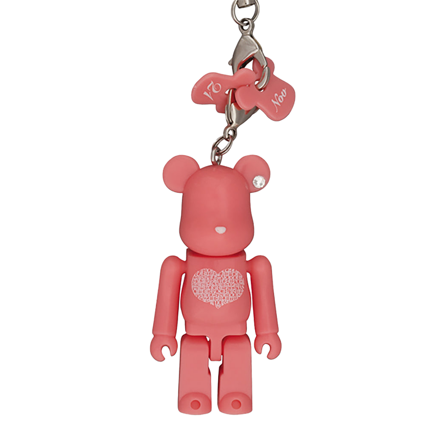 Happy BE@RBRICK INTERNATIONAL LOVE HEART（ピンク／ホワイト）