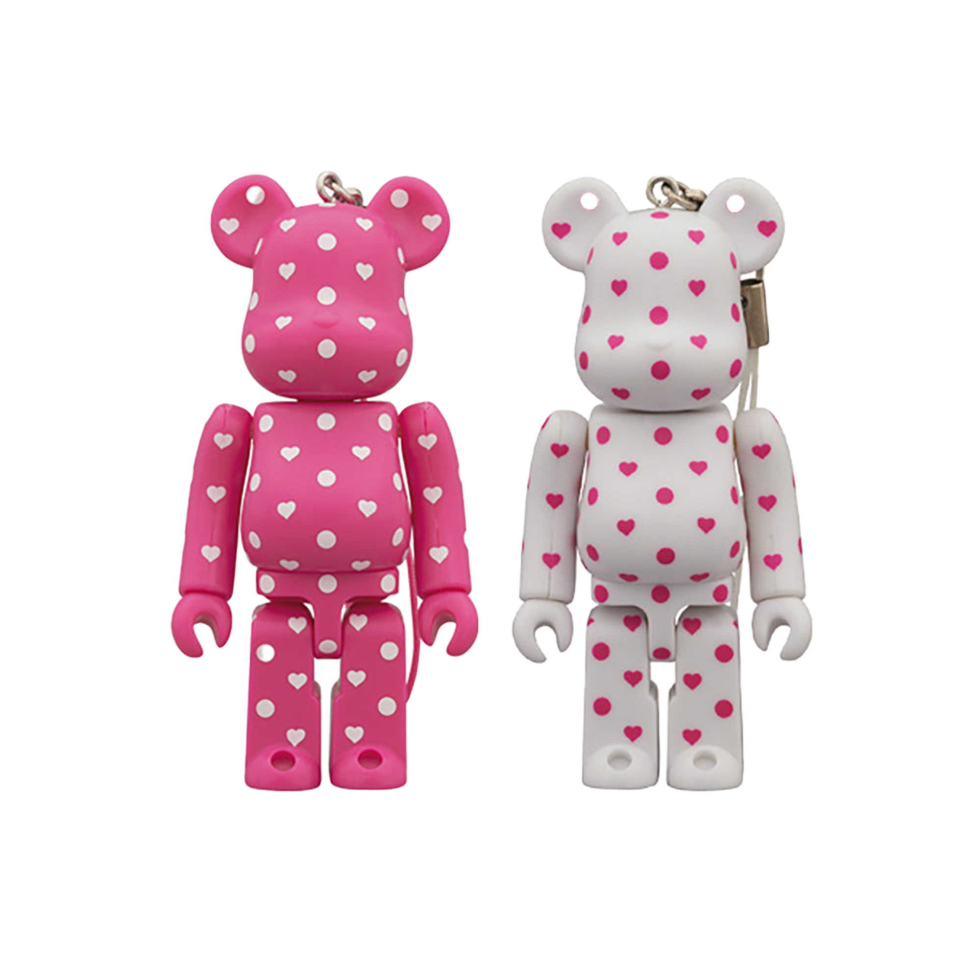 ITS'DEMO BE@RBRICK ピンク/ホワイト