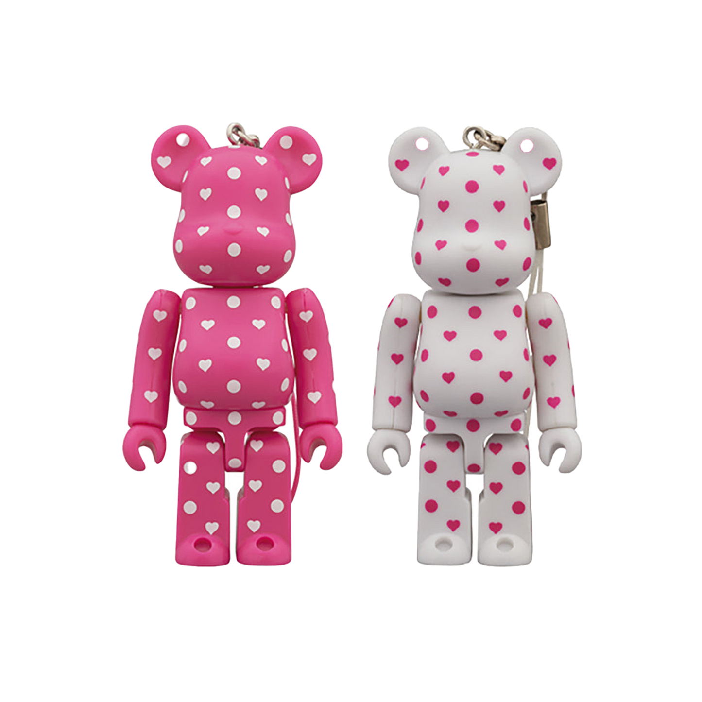 ITS'DEMO BE@RBRICK ピンク/ホワイト