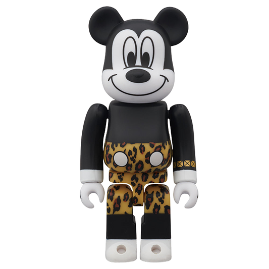 BE@RBRICK MICKEY MOUSE（PUNK LEOPARD ver.）