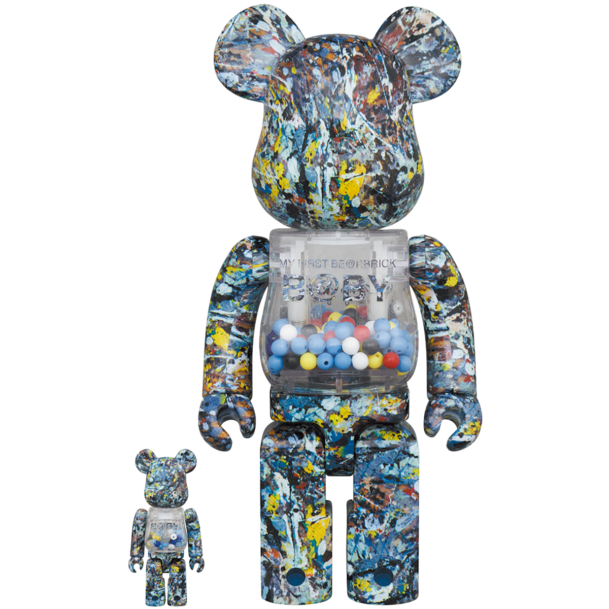 我的第一次是@RBRICK B@BY Jackson Pollock Studio Ver.100% & 400%
