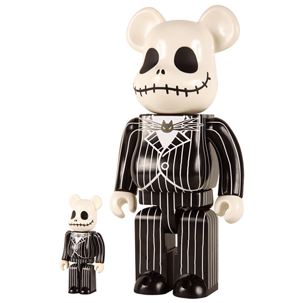 BE@RBRICK JACK SKELLINGTON 100％ / 400％_0