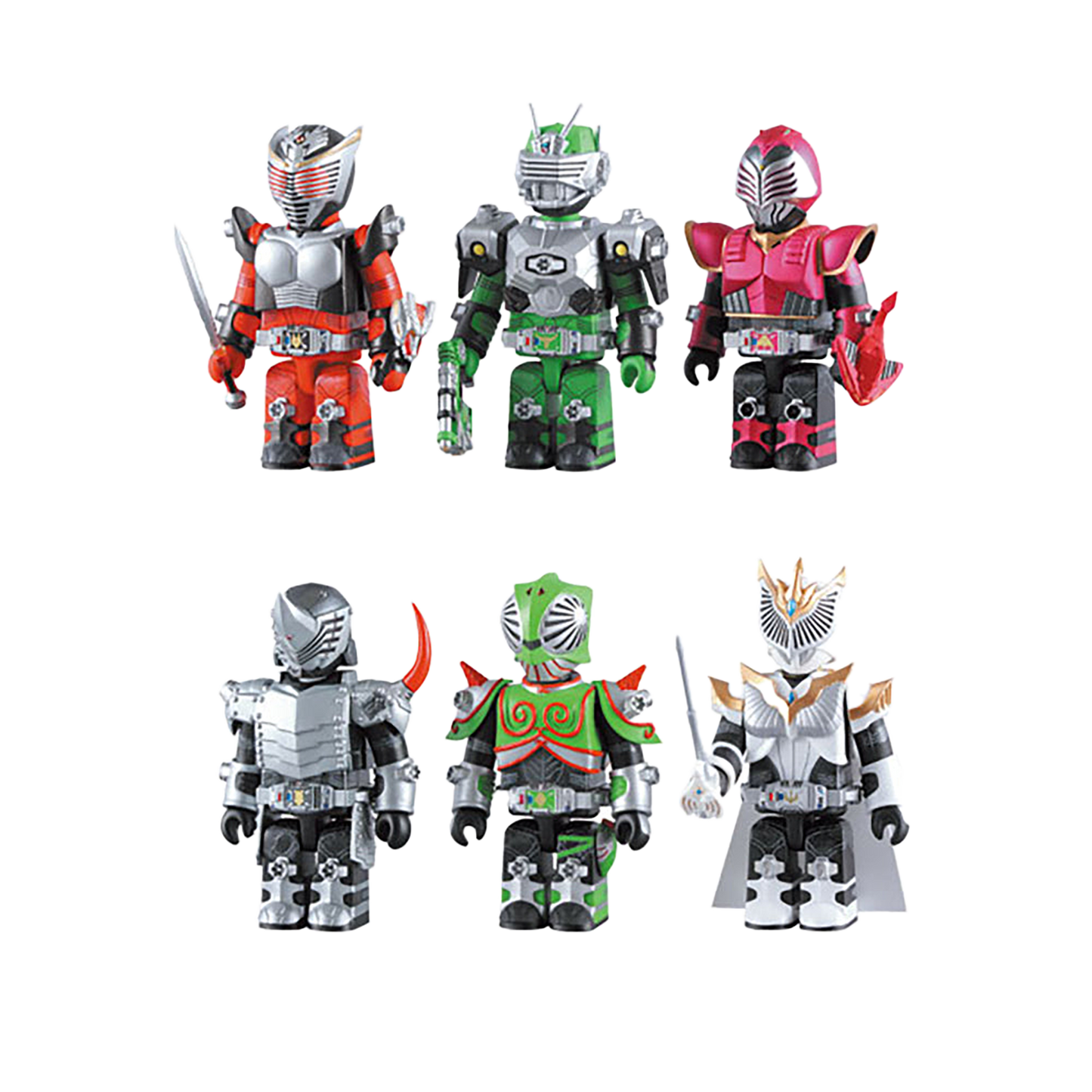 KUBRICK KAMEN RIDER DRAGON KNIGHT KUBRICK