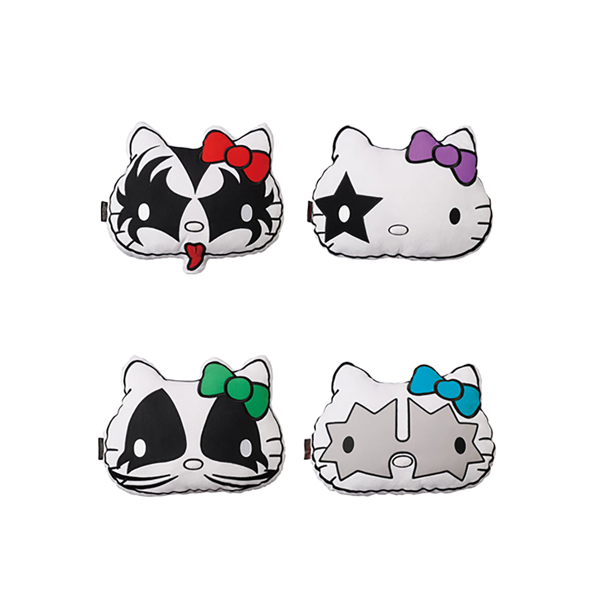 KISS × HELLO KITTY シリーズ フェイスプラッシュクッション