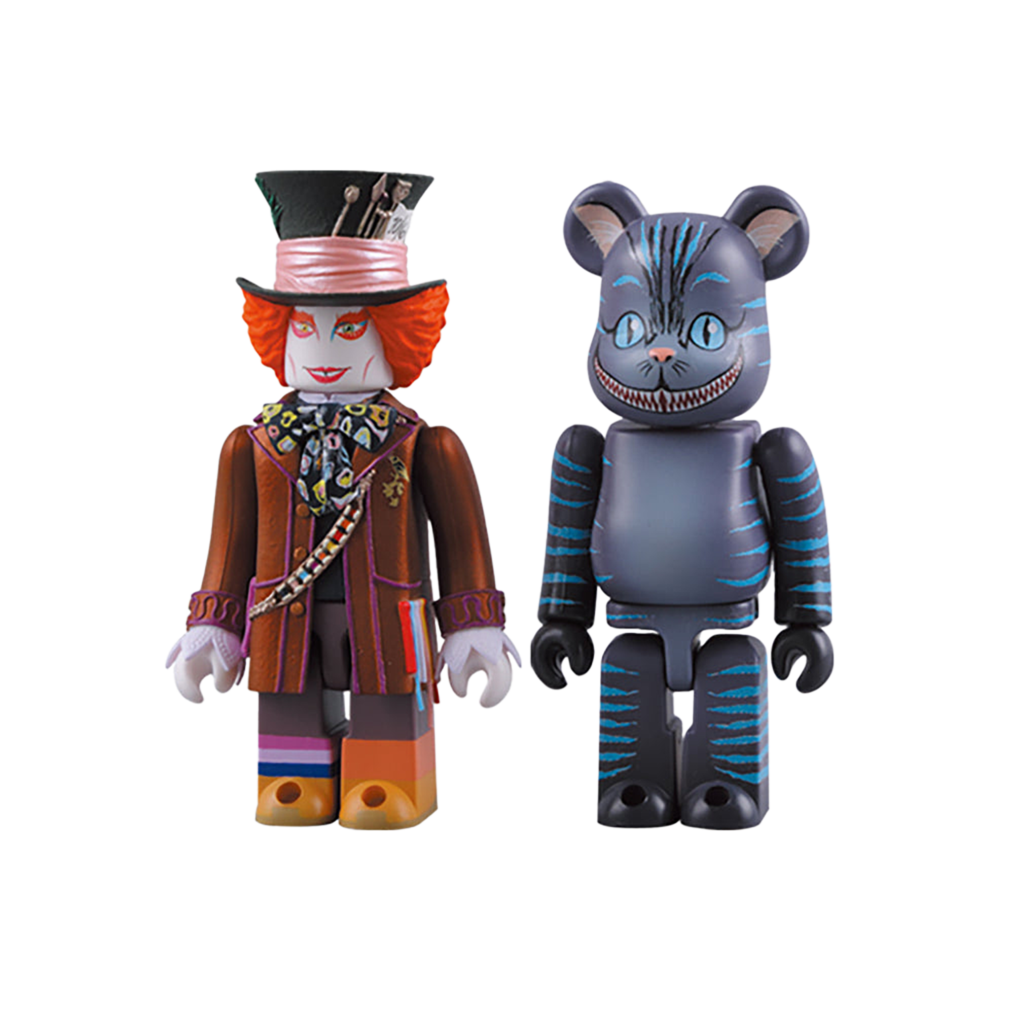 KUBRICK MAD HATTER & BE@RBRICK CHESHIRE CAT SET