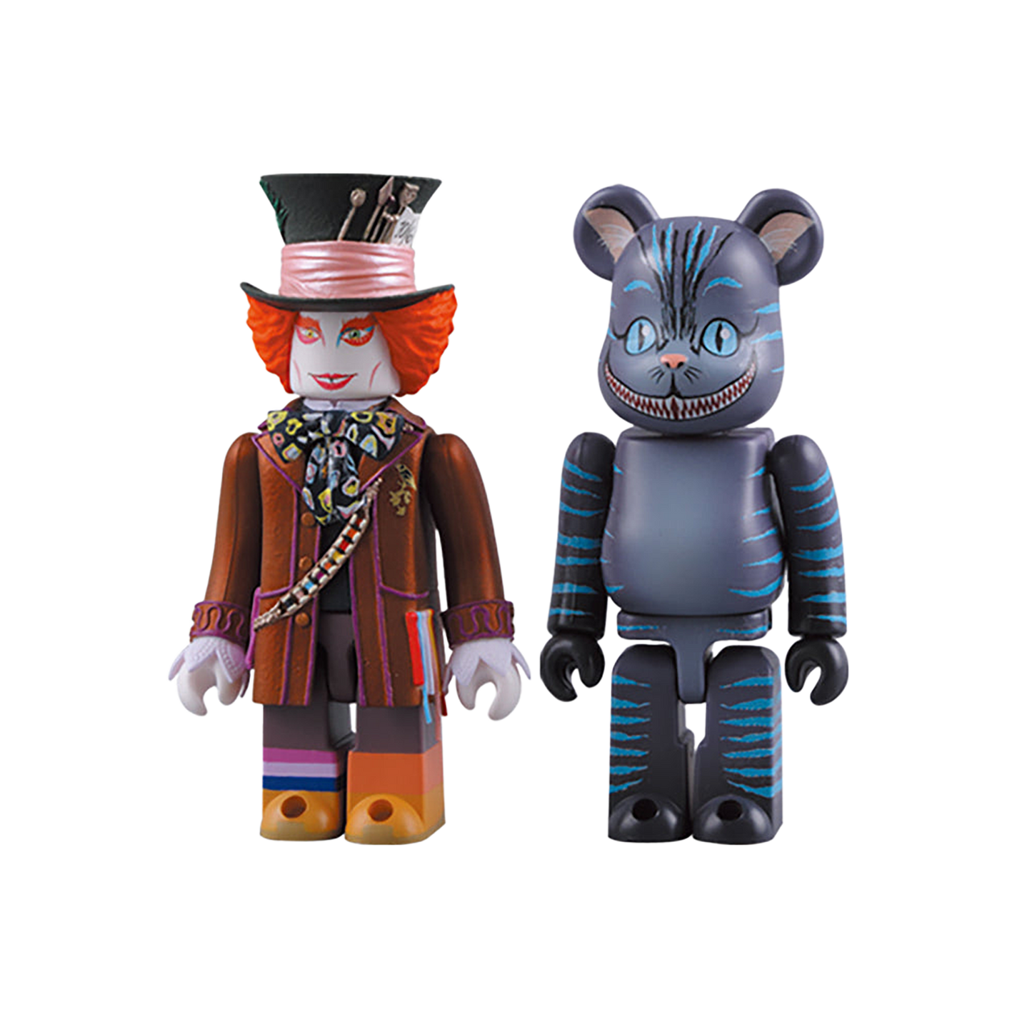 KUBRICK MAD HATTER & BE@RBRICK CHESHIRE CAT SET