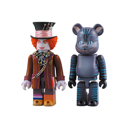 KUBRICK MAD HATTER & BE@RBRICK CHESHIRE CAT SET