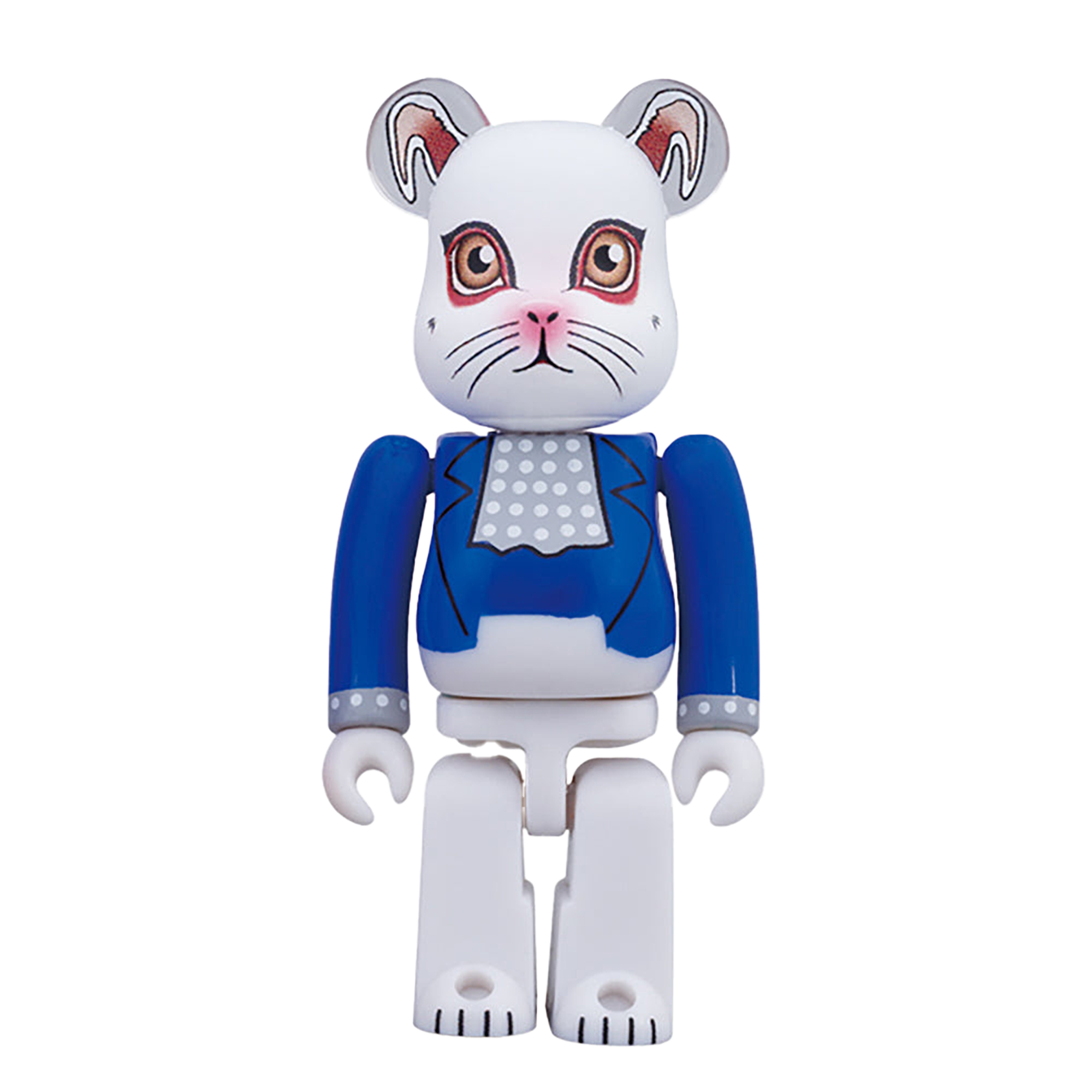 キューブリック マッドハッター（ブルージャケットver.） & ベアブリック ホワイトラビット セット