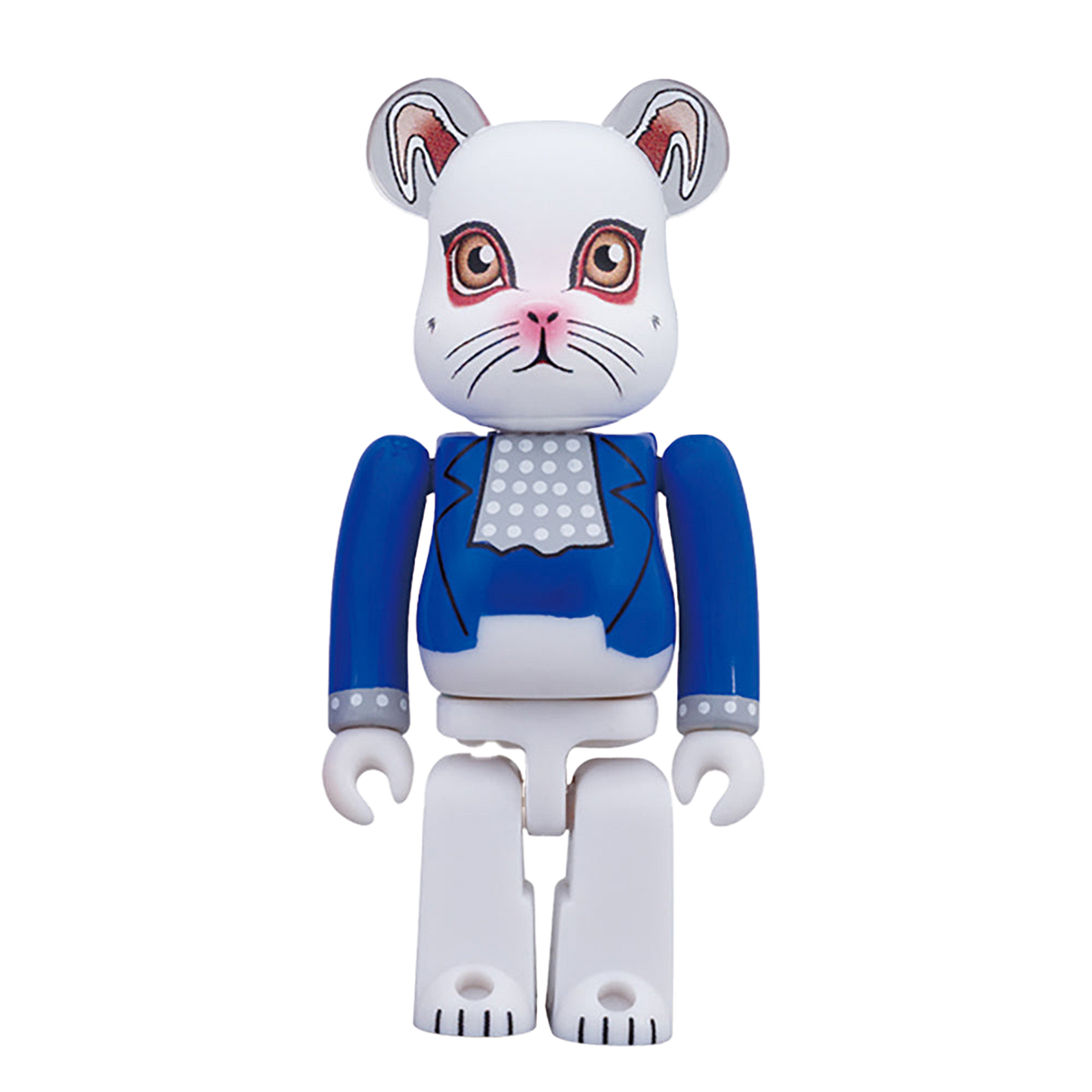 キューブリック マッドハッター（ブルージャケットver.） & ベアブリック ホワイトラビット セット