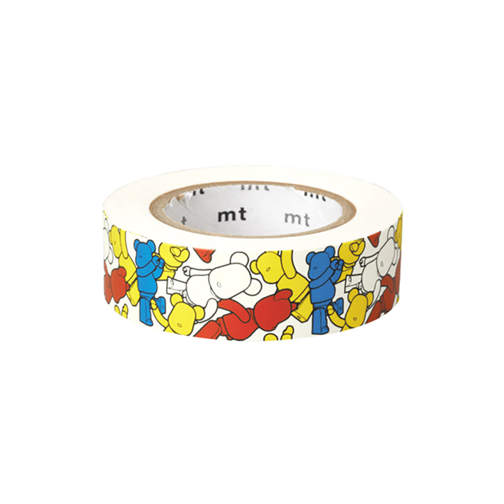 BE@RBRICK masking tape ACTION／CROWD／POLCADOT 3本セット_2