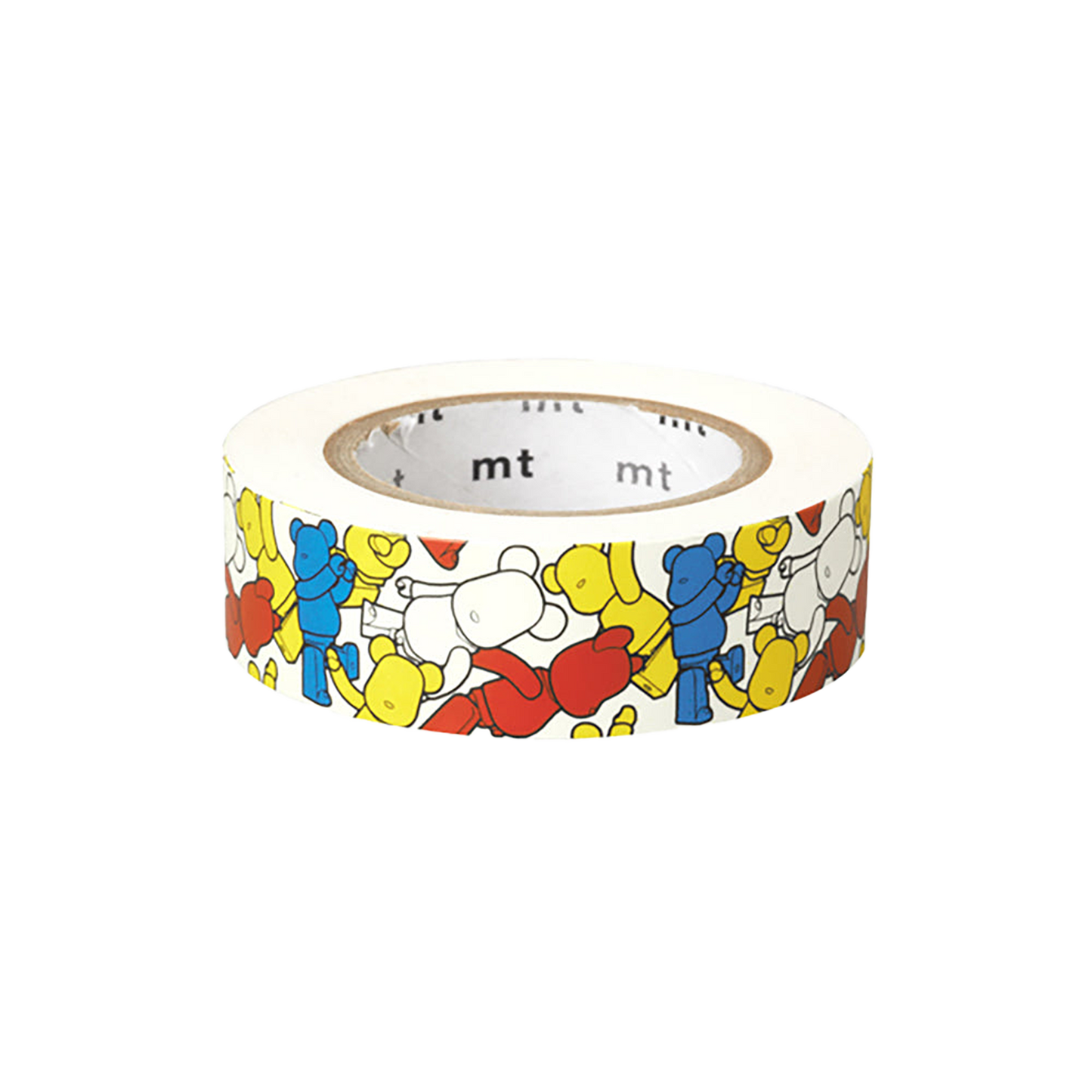 BE@RBRICK masking tape ACTION／CROWD／POLCADOT 3本セット