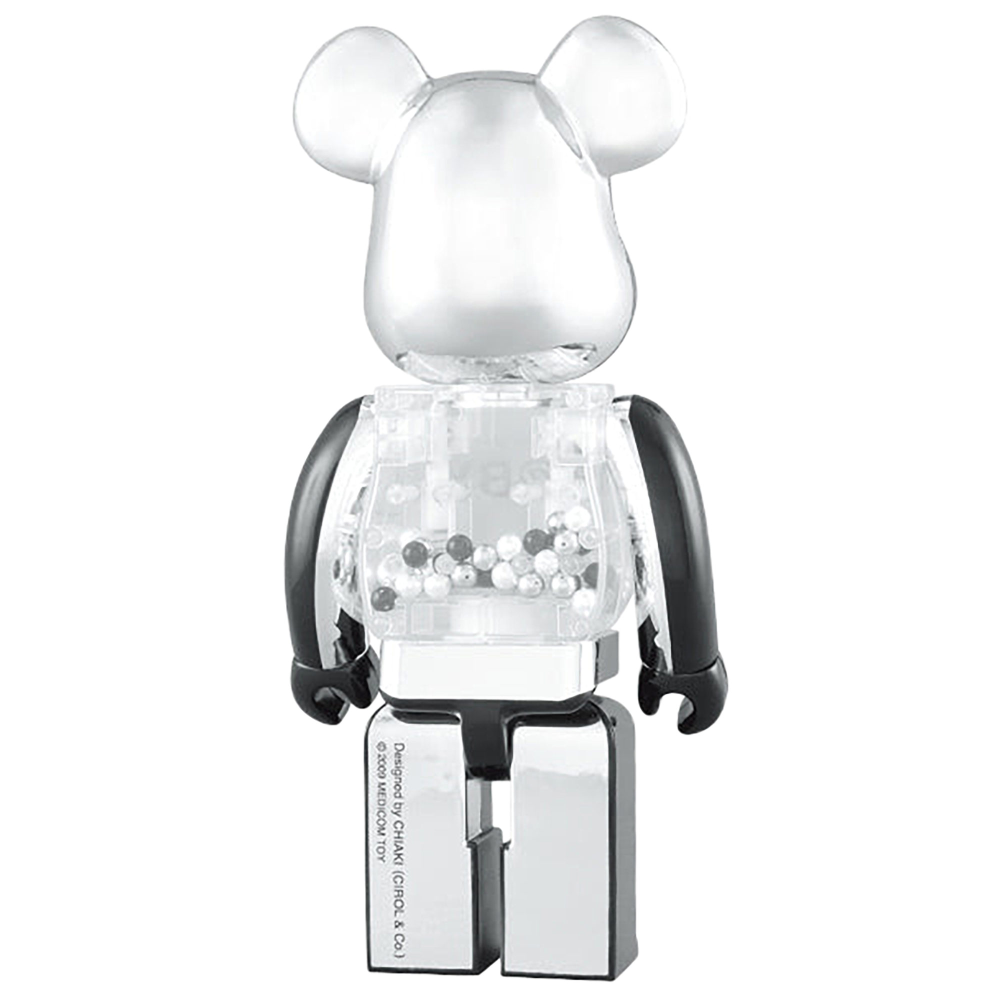 MY FIRST BE@RBRICK B@BY 400%（BLACK & SILVER ver.）