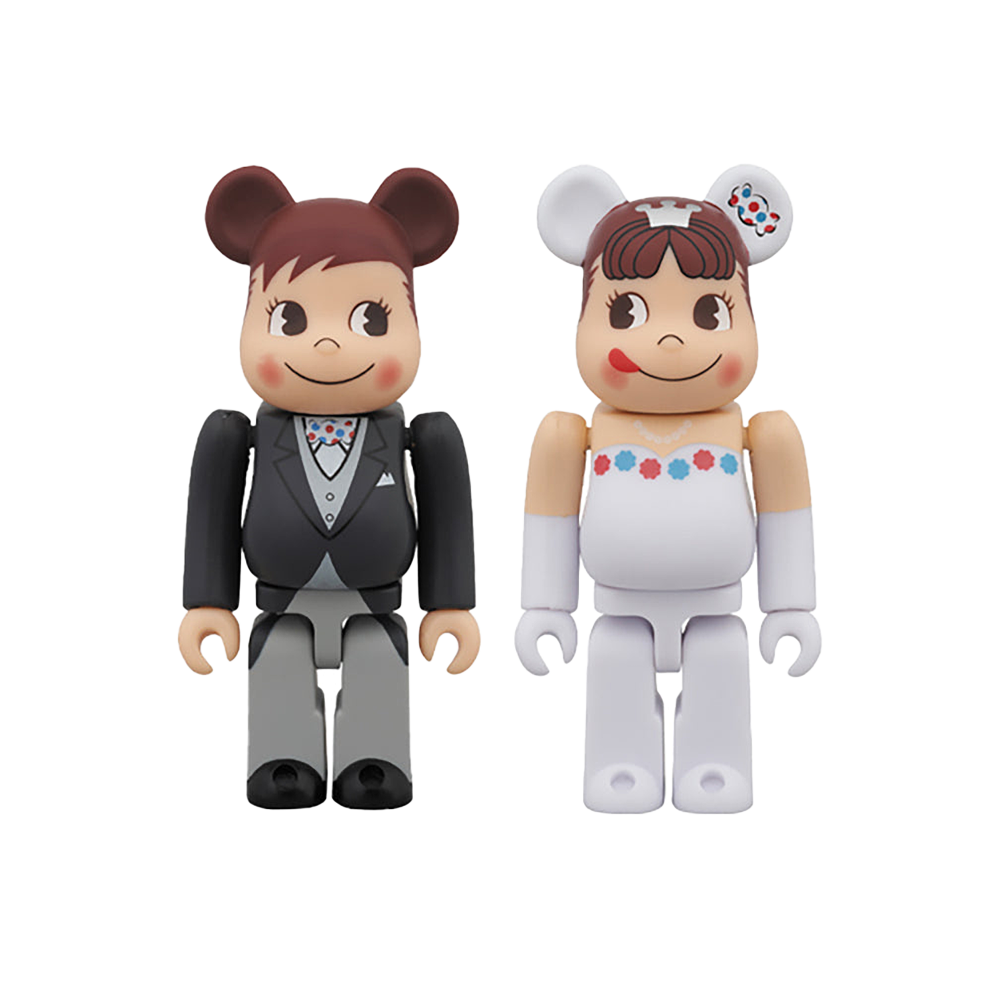 BE@RBRICK ウェディングペコちゃん&ポコちゃん2体セット