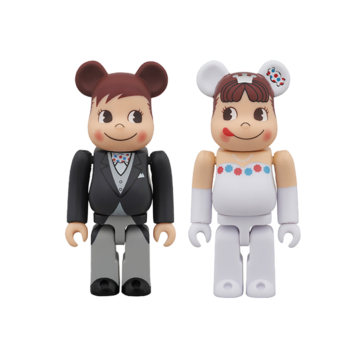 BE@RBRICK ウェディングペコちゃん&ポコちゃん2体セット