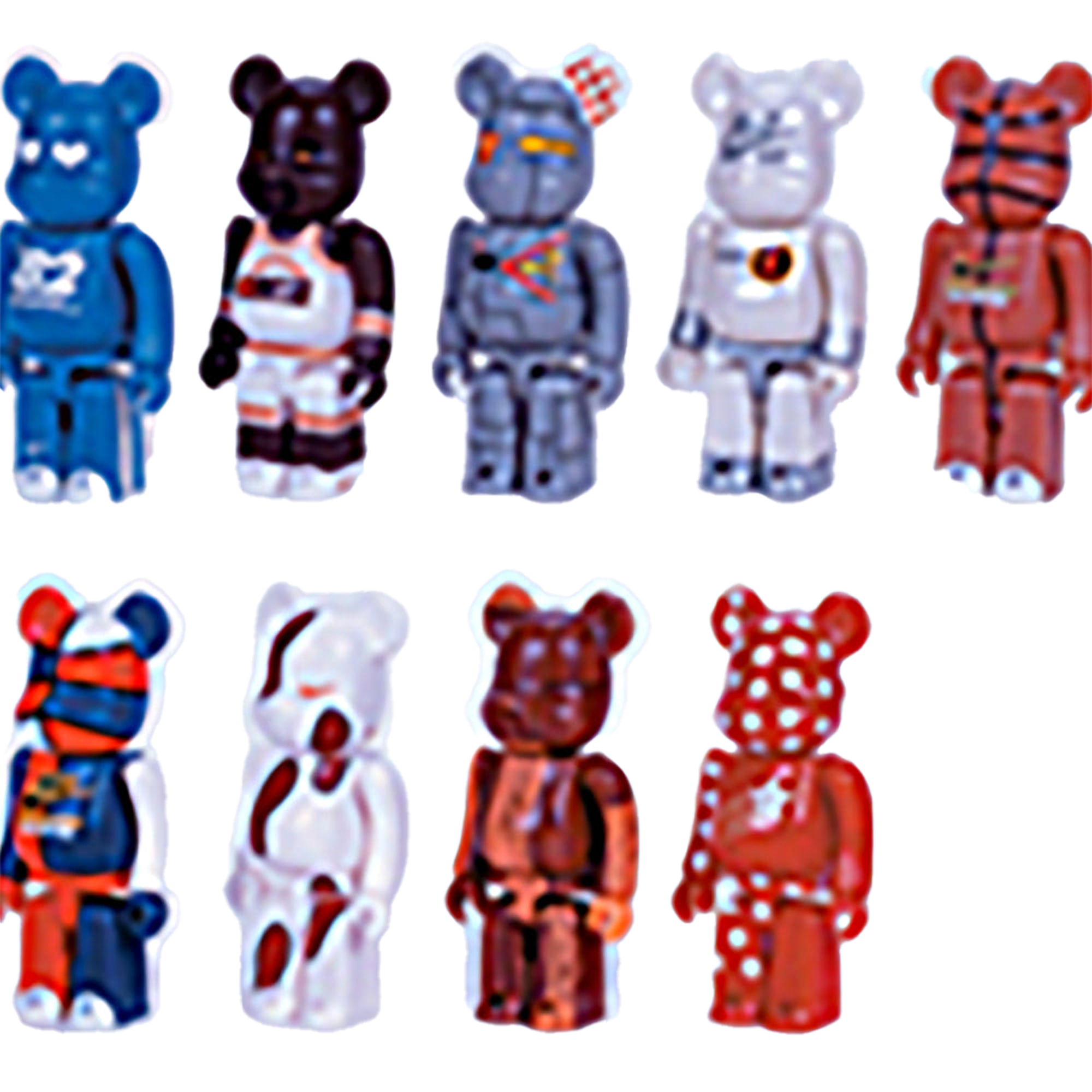 BE@R FORCE ONE BE@RBRICK（10体セット）