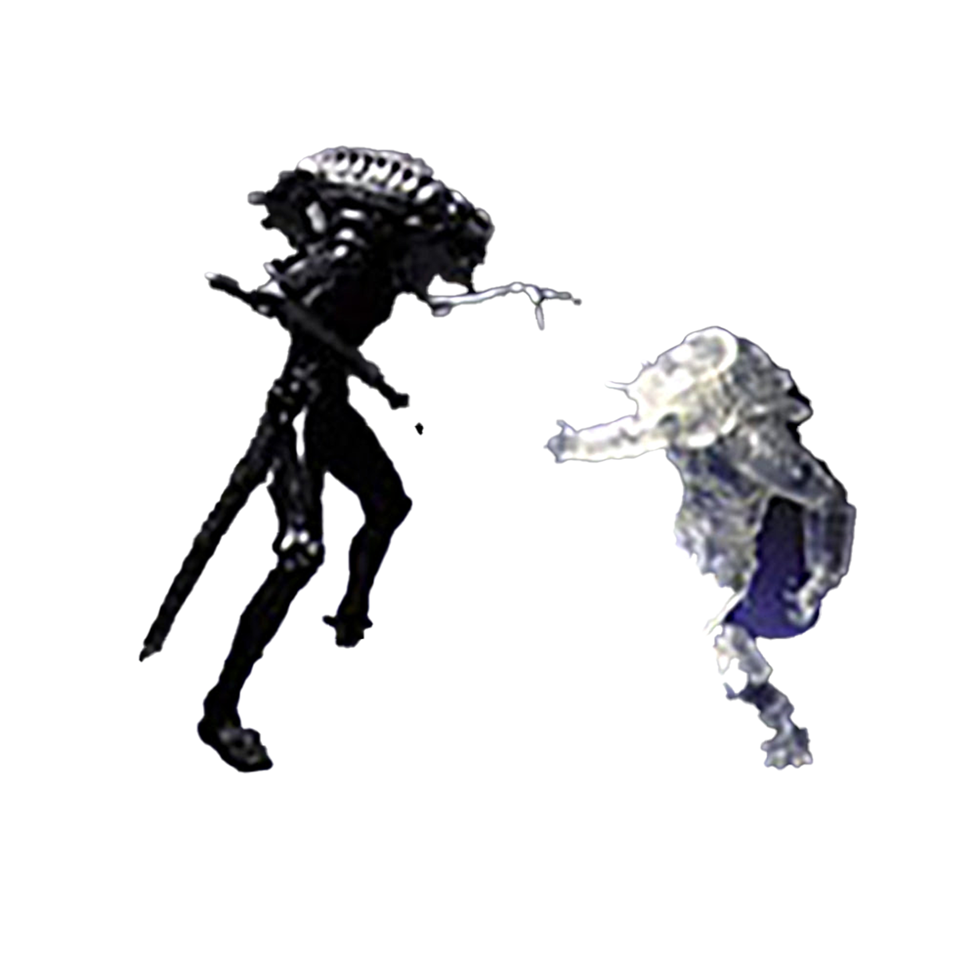 クリアブラックエイリアンTM VS クリアプレデターTM
