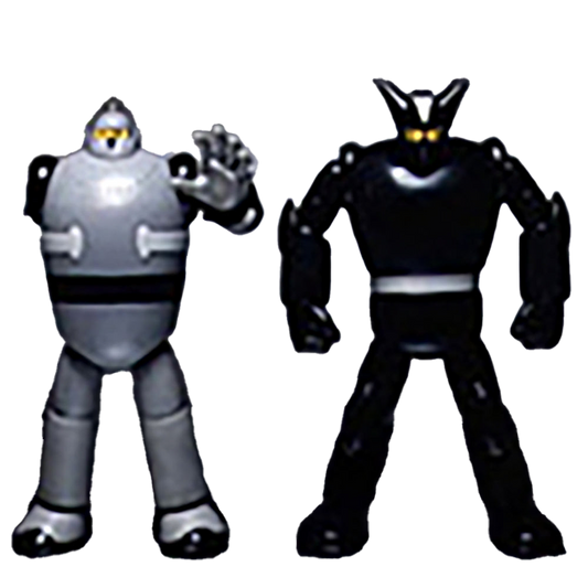 鉄人28号＆ブラックオックス (白黒モデル)