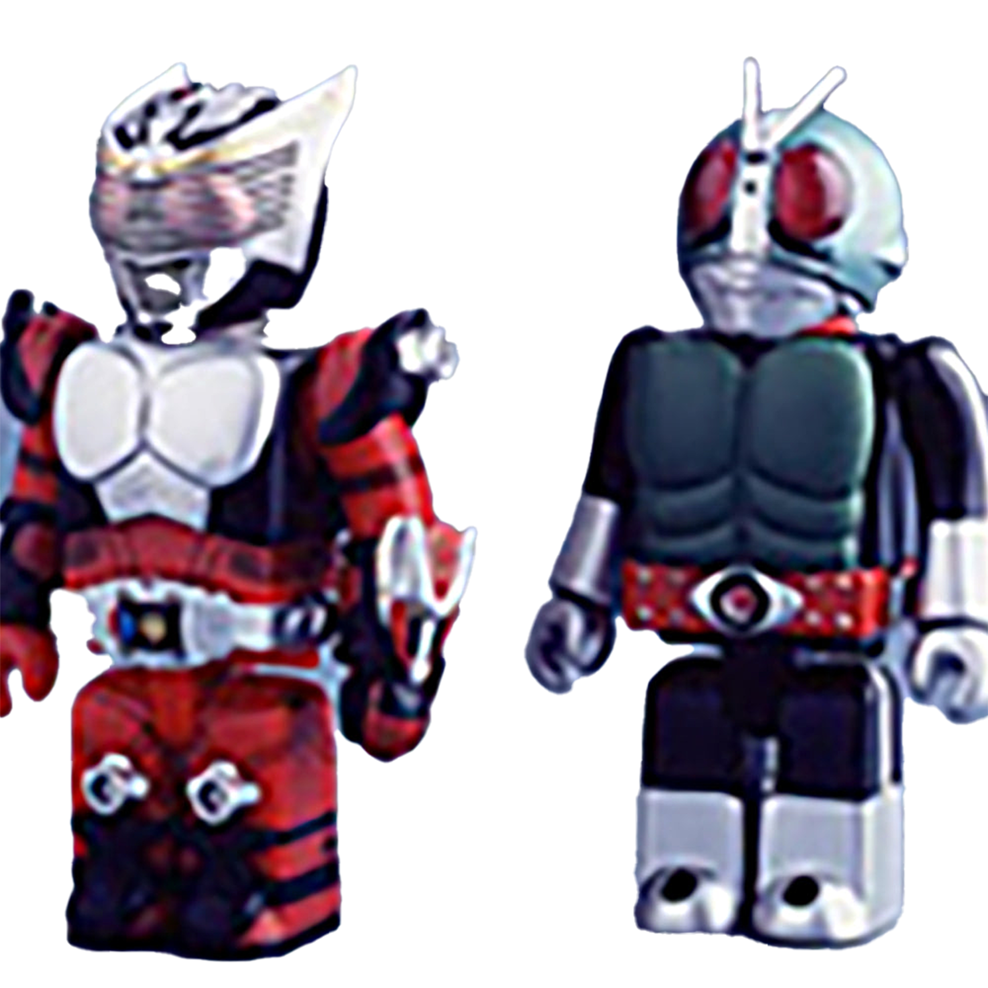 仮面ライダー龍騎＆仮面ライダー新1号KUBRICKセット