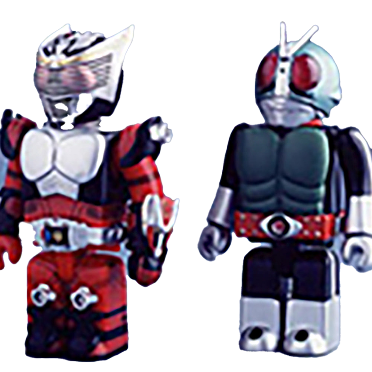 仮面ライダー龍騎＆仮面ライダー新1号KUBRICKセット