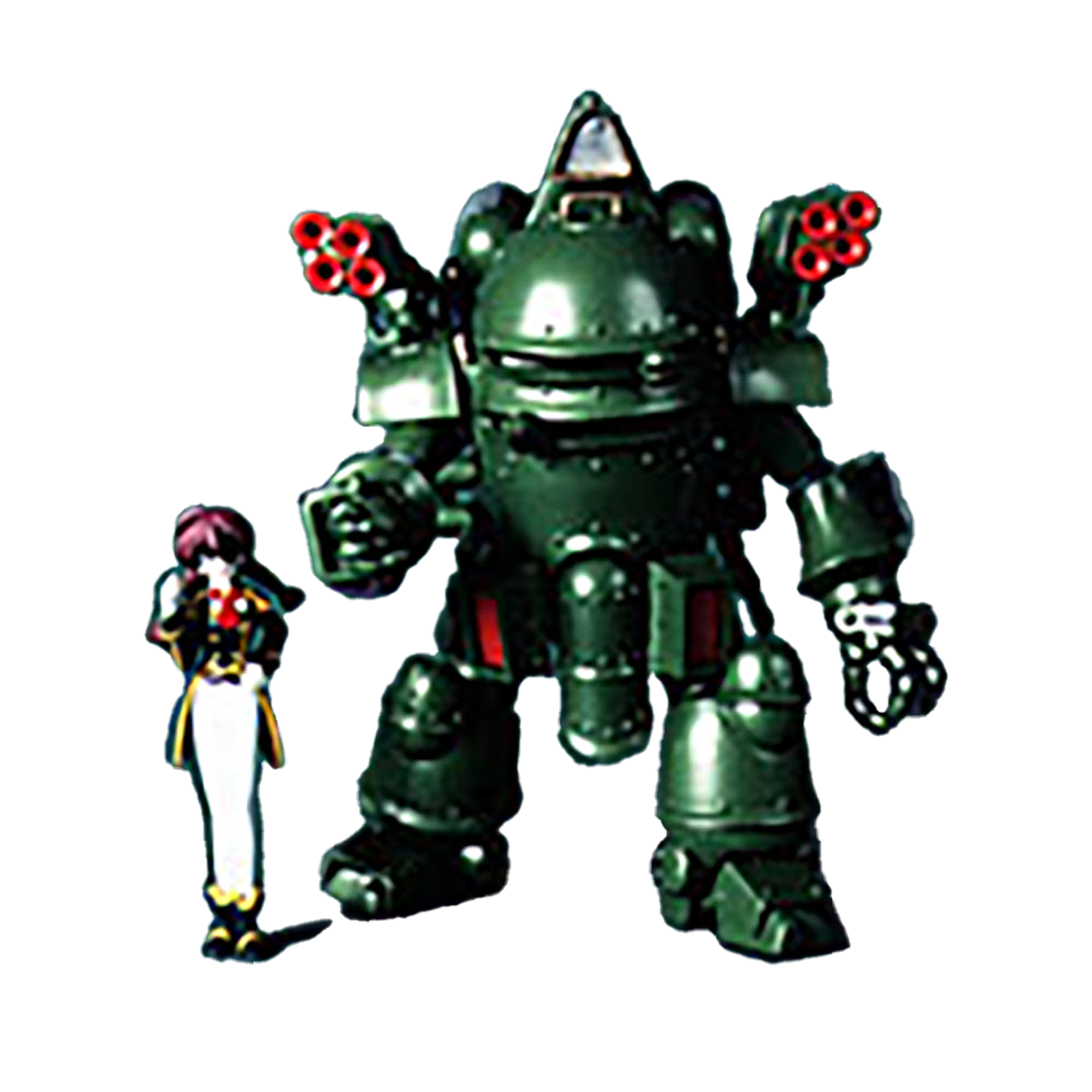 虎型霊子甲胄兵器　光武・改 (紅蘭機)