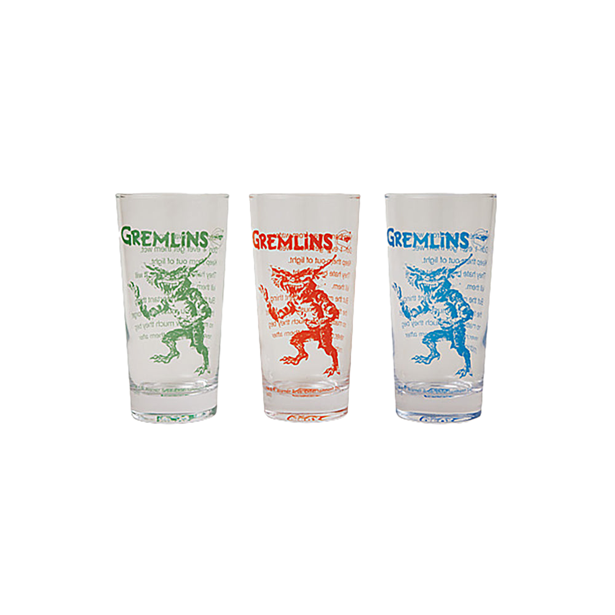 GREMLINS MEDICOM TOY LIFE Entertainment SERIES Glass