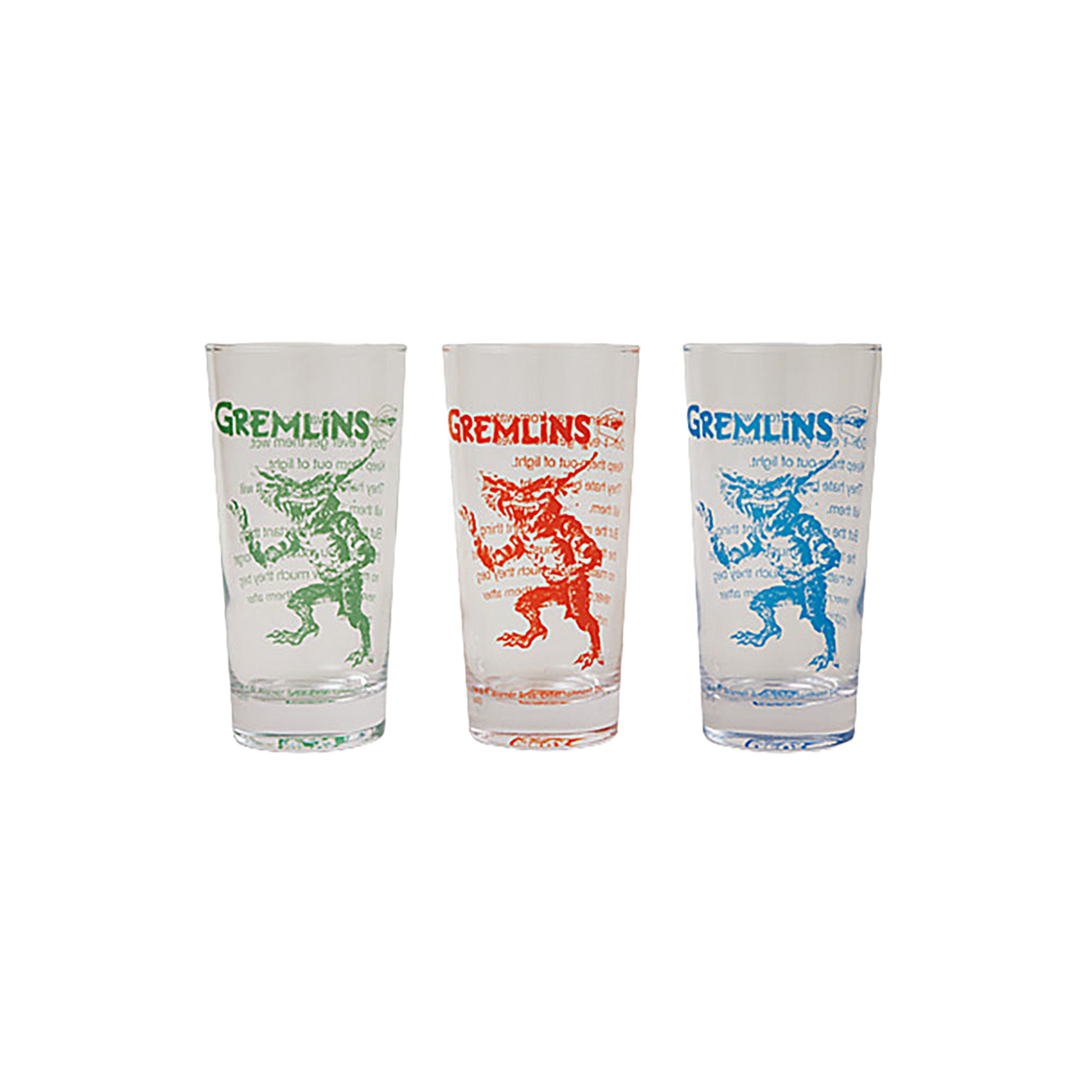 GREMLINS MEDICOM TOY LIFE Entertainment SERIES Glass