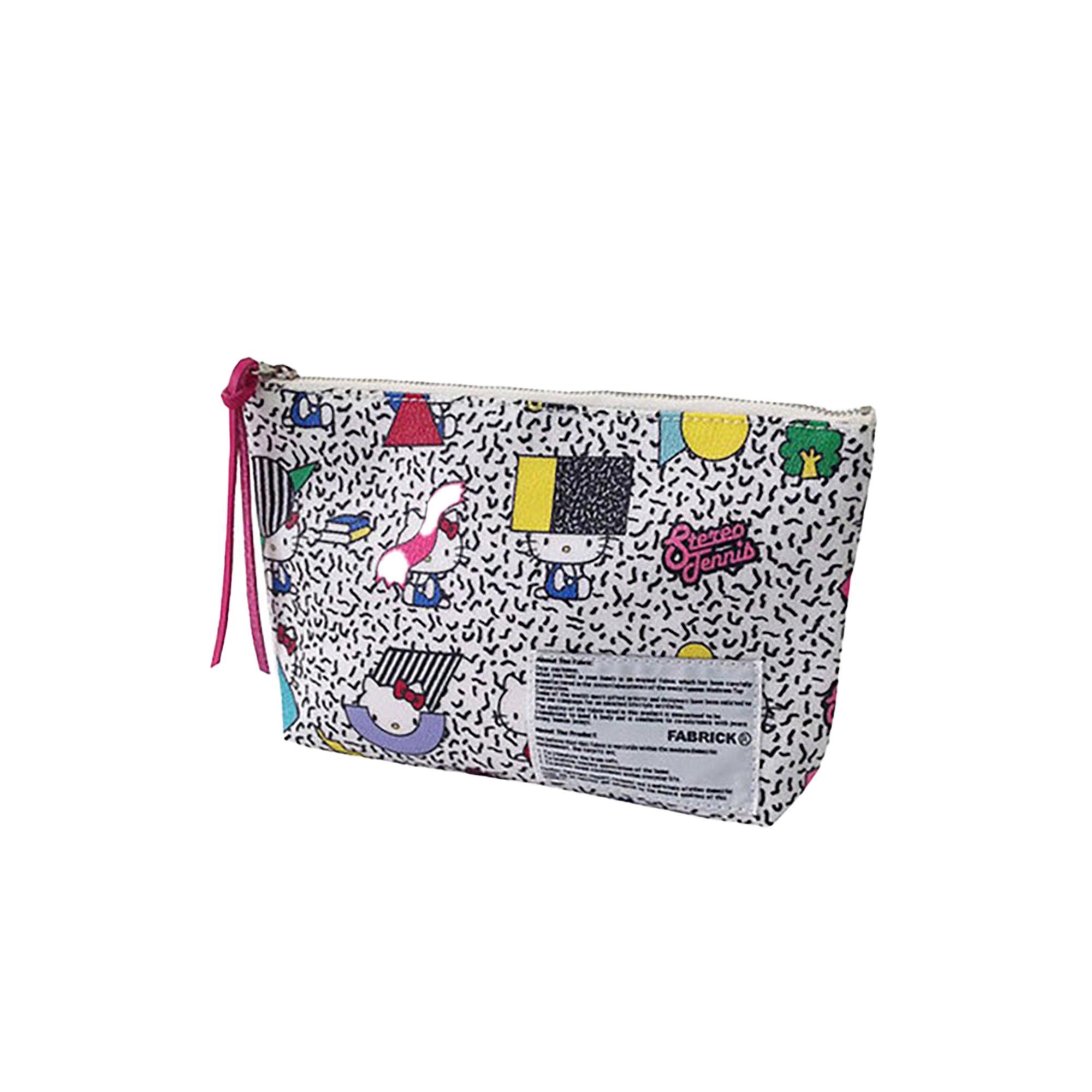 HELLO KITTY×FABRICK(R)×stereo tennis シリーズ POUCH