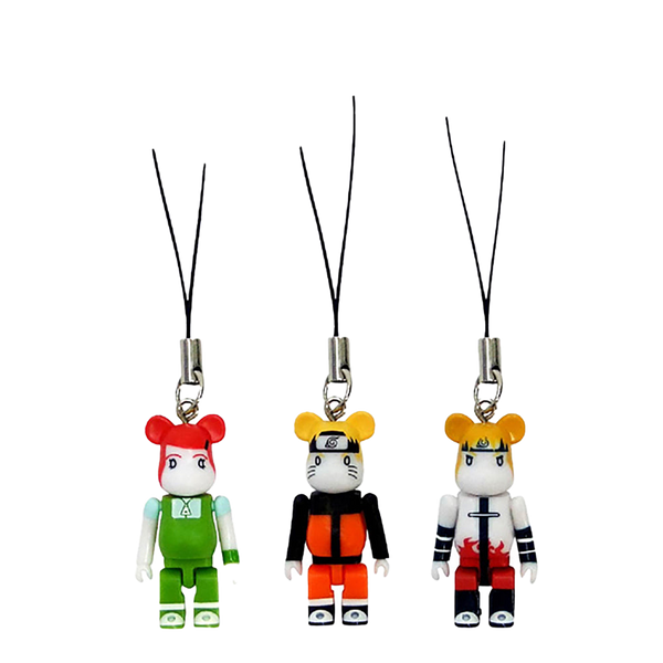 岸本斉史責任監修 限定版NARUTOベアブリックストラップ | MEDICOM TOY
